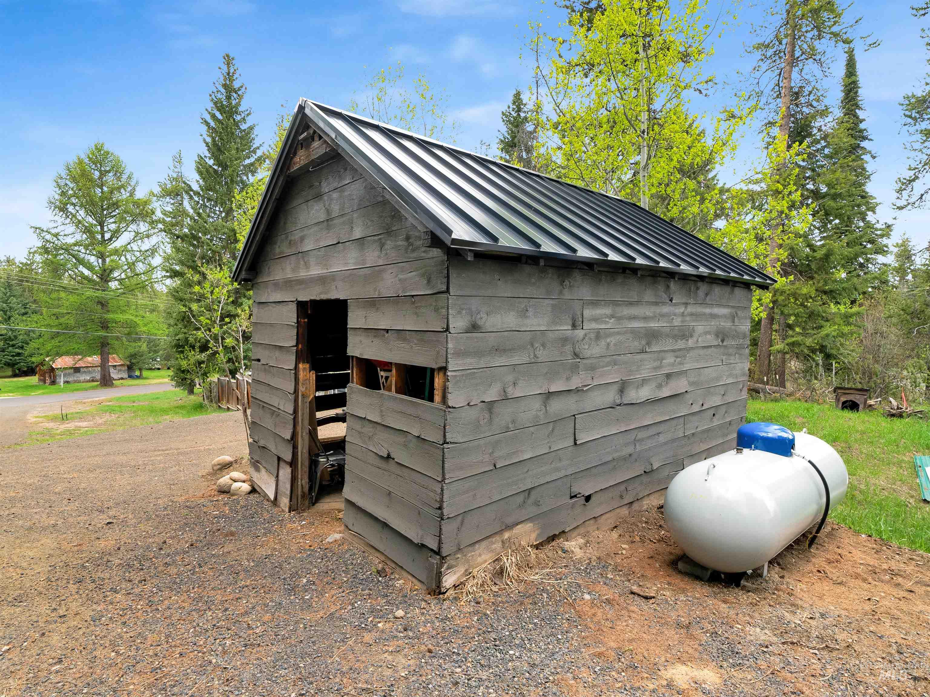 View of outdoor structure