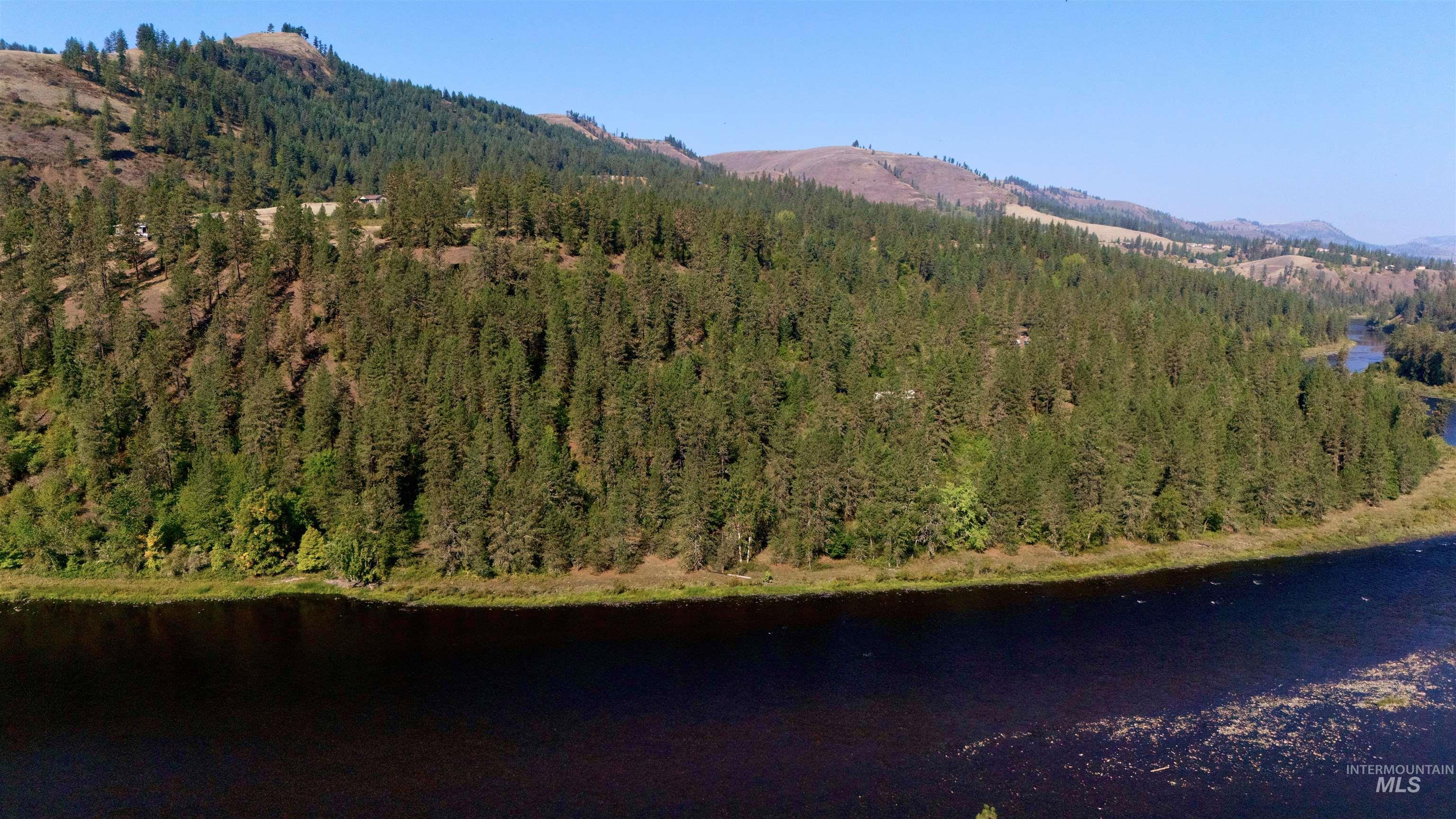 Mountain view featuring a large body of water