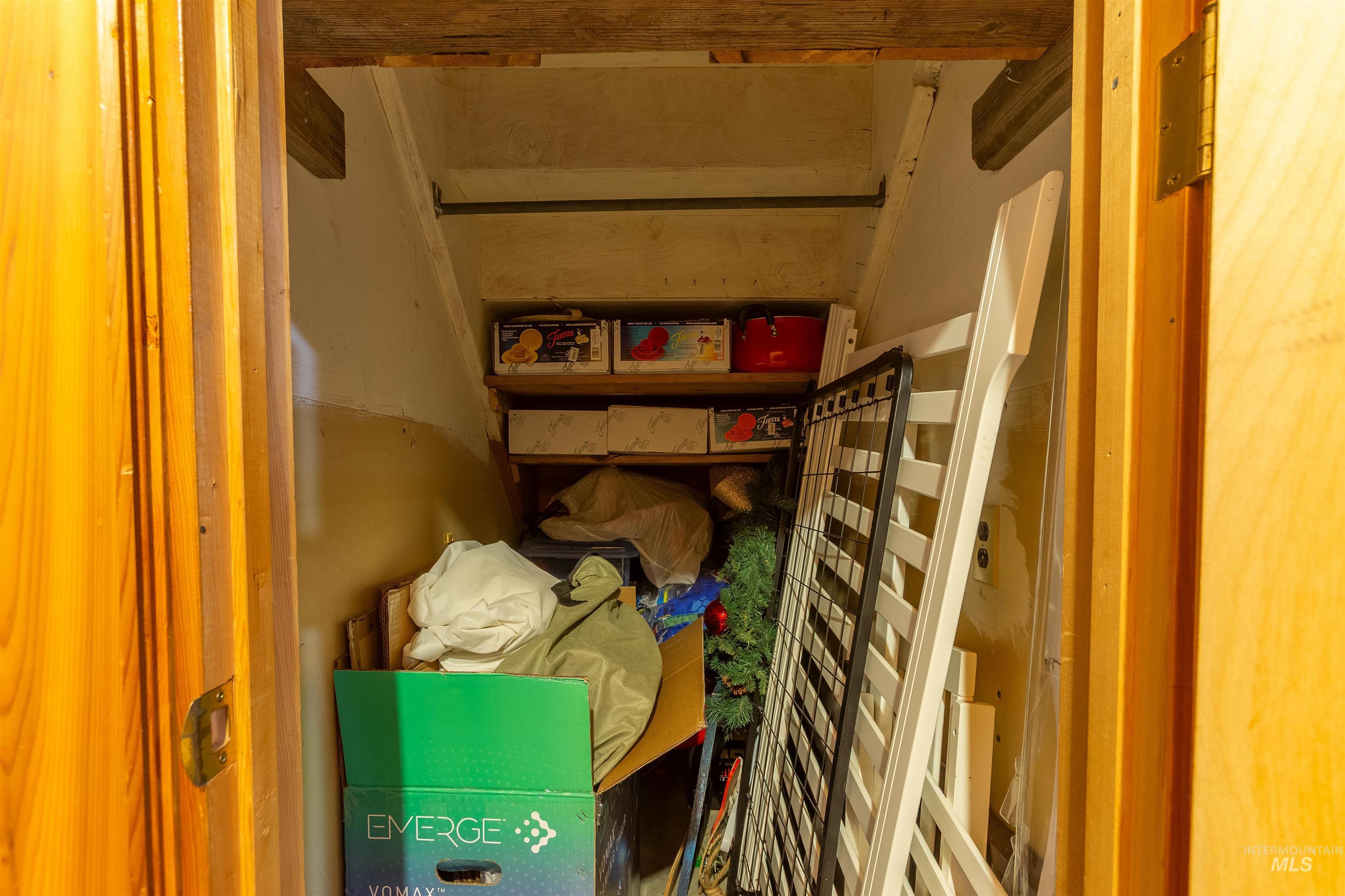 View of storage room