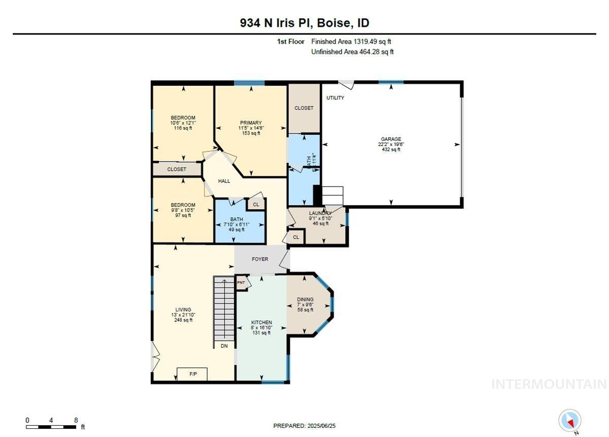 View of home floor plan