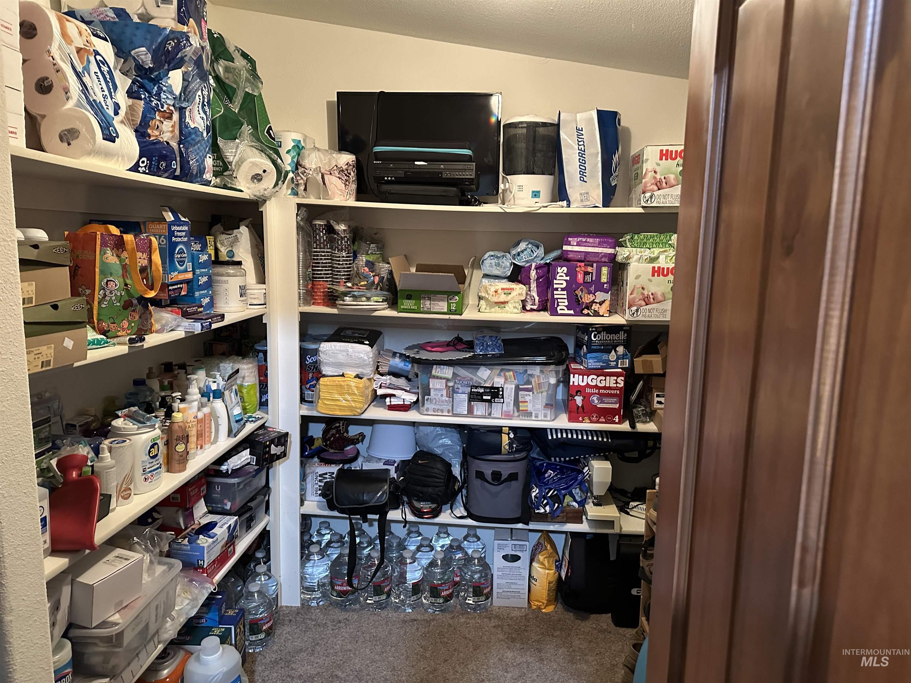 View of storage area