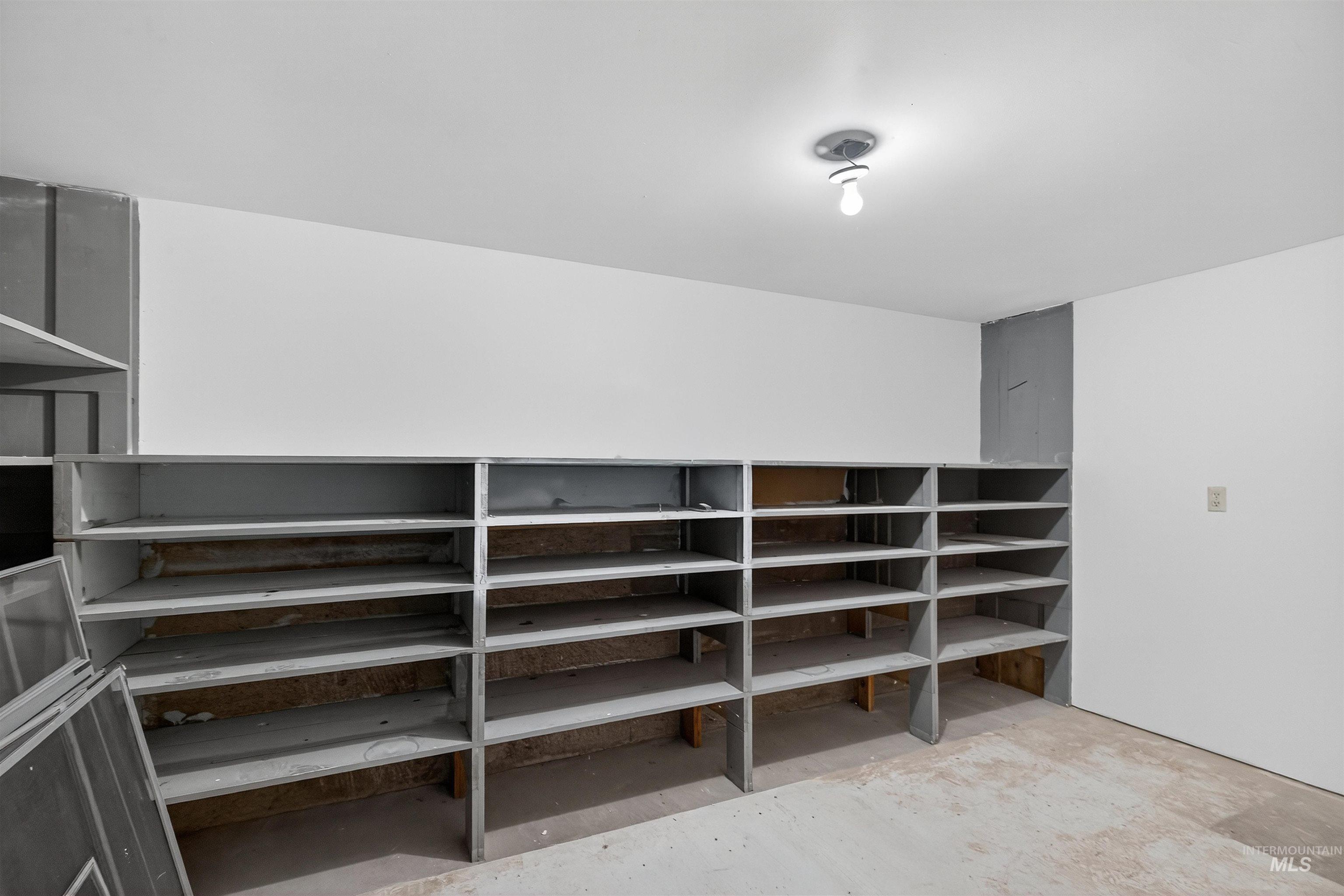 View of storage room