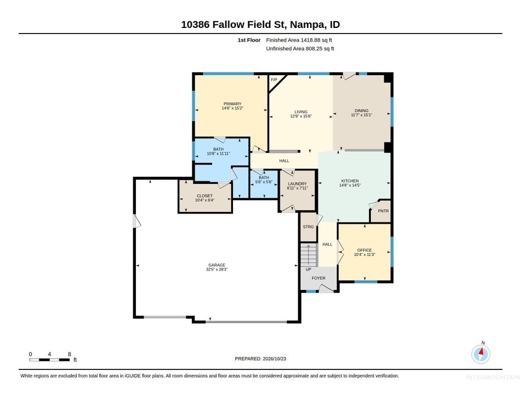 Photo of 10386 Fallow Field St, Nampa, ID 83687 (MLS # 99004788)