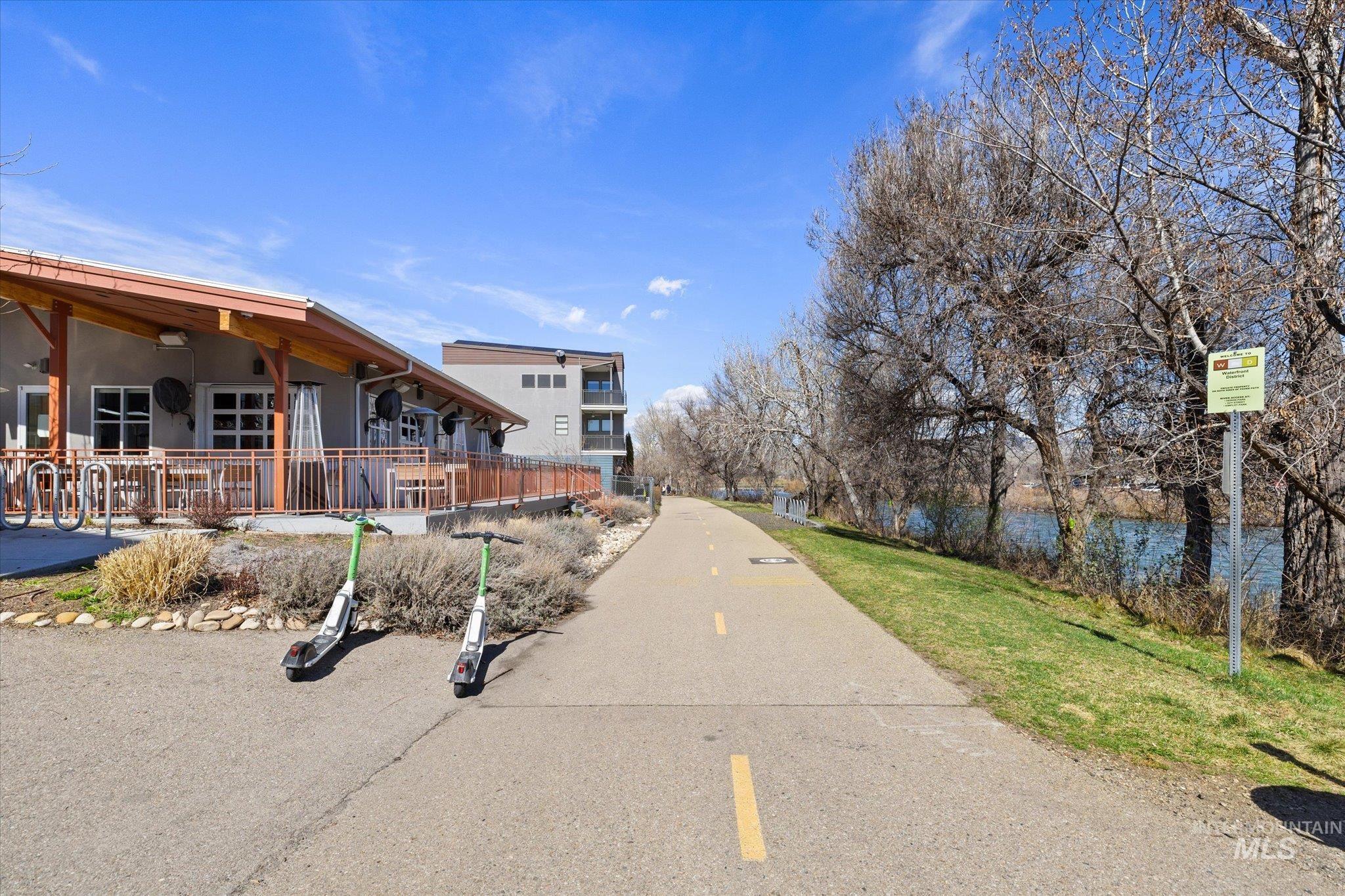 View of asphalt road