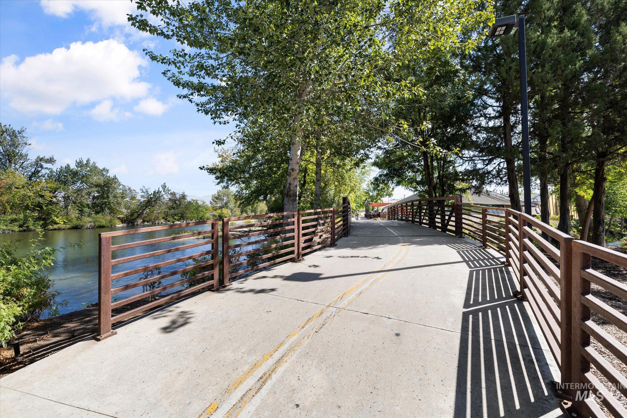 View of street featuring a water view