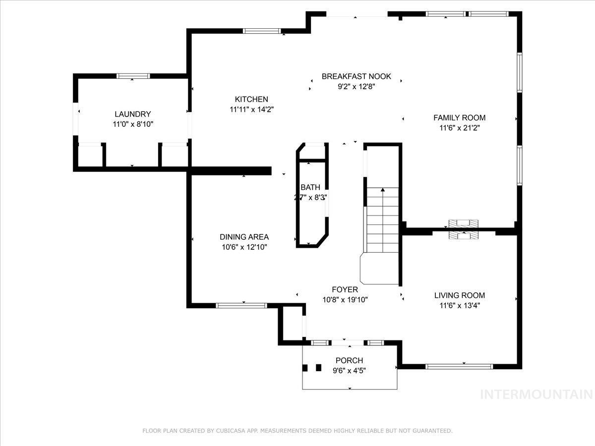 View of room layout