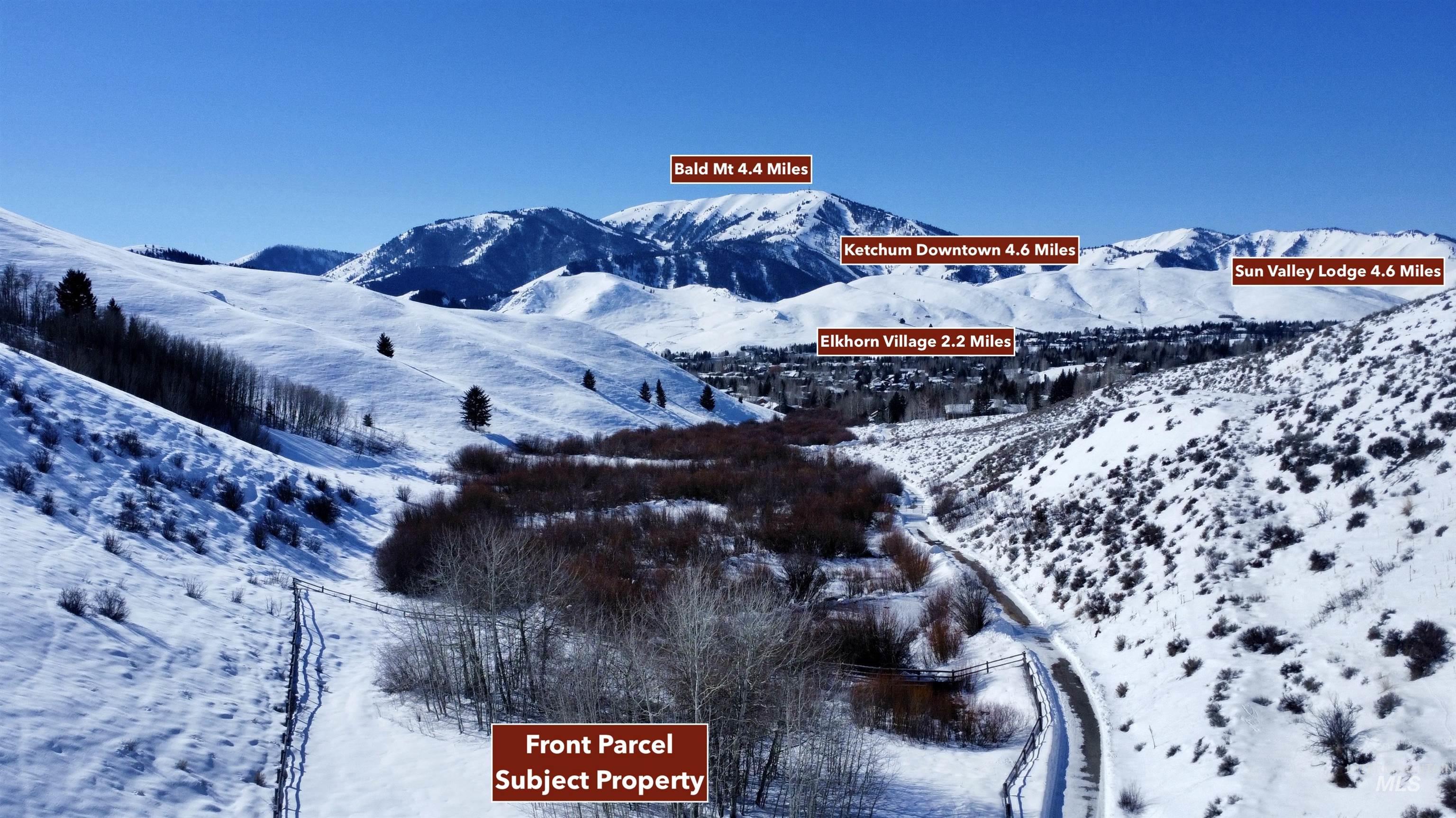 Exterior view of a mountain backdrop