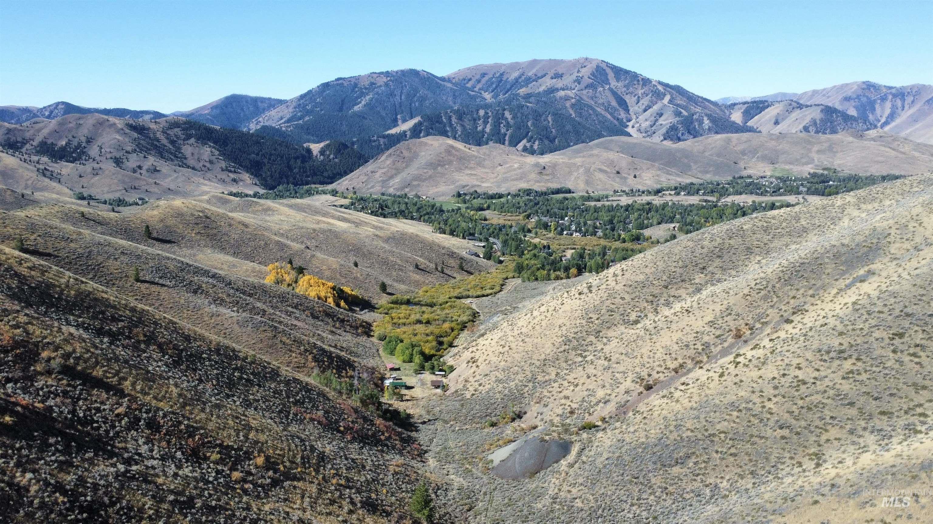 View of mountain background