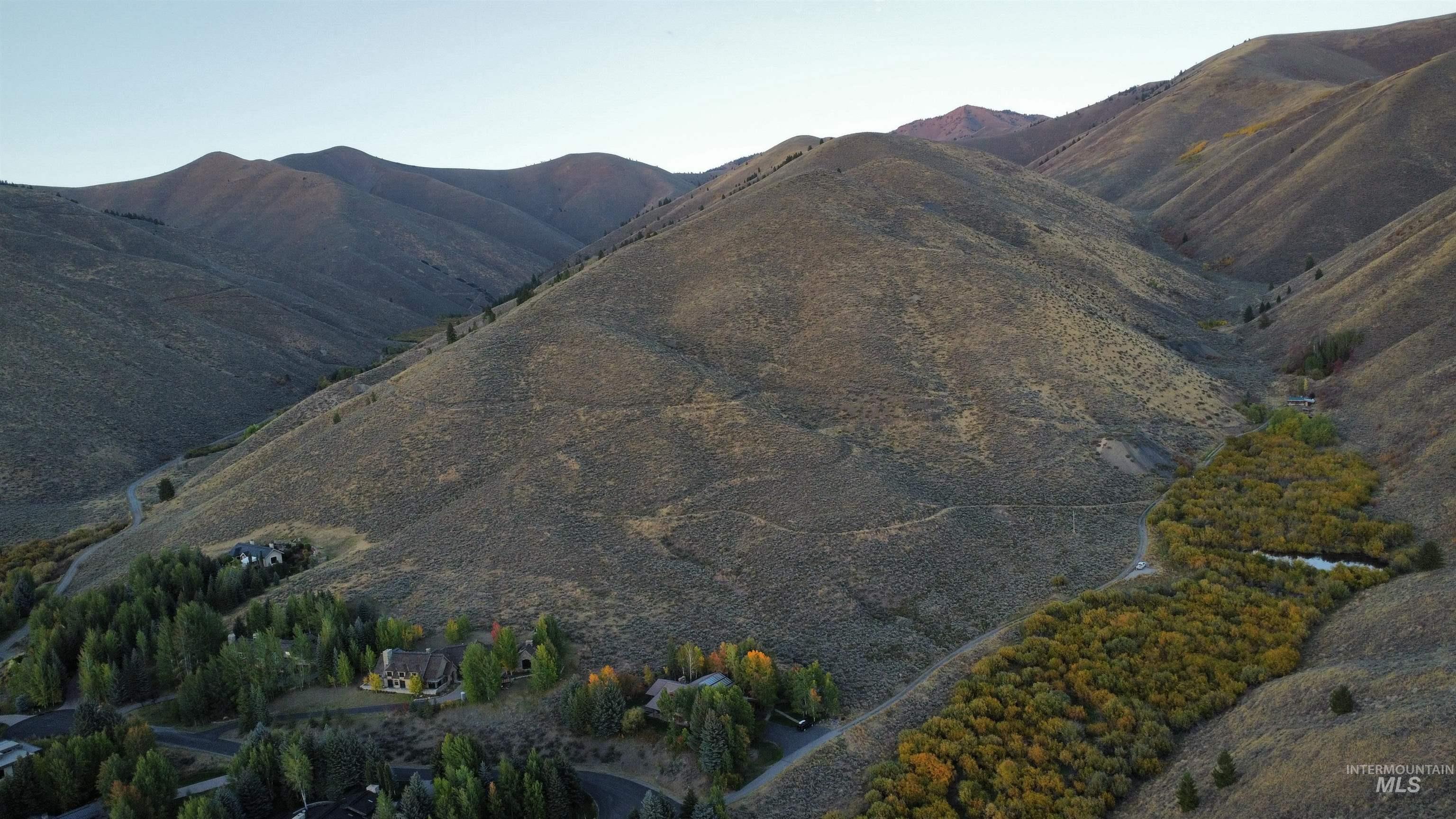 View of mountain background