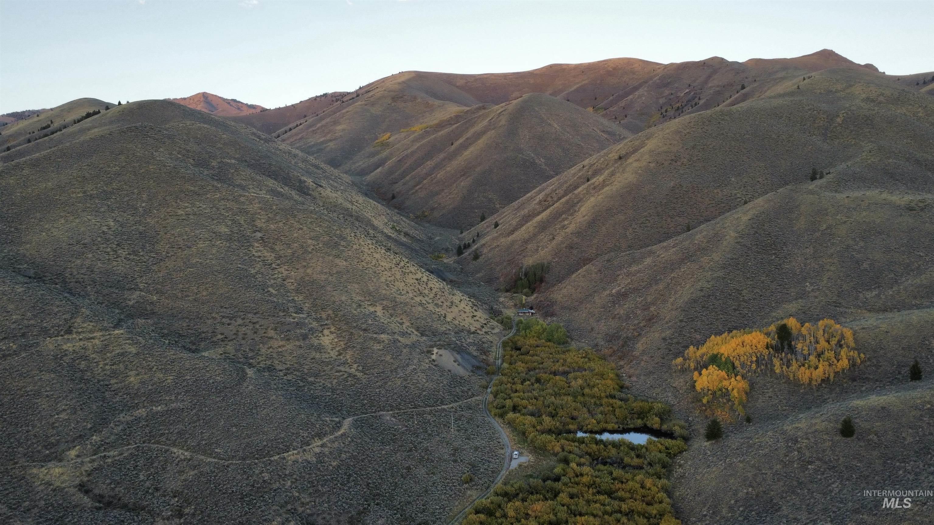 View of mountain background