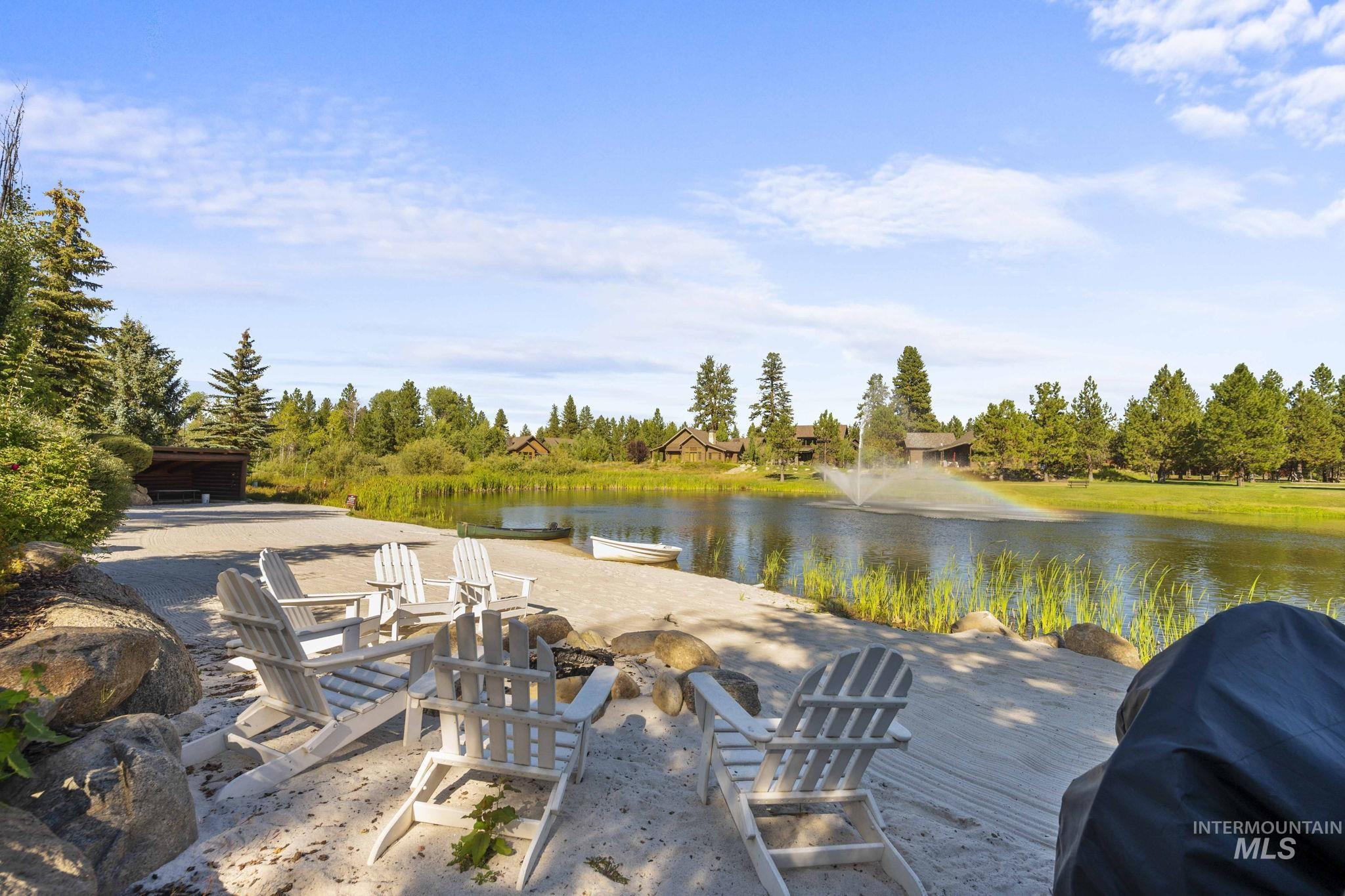 Water view featuring a tree filled landscape