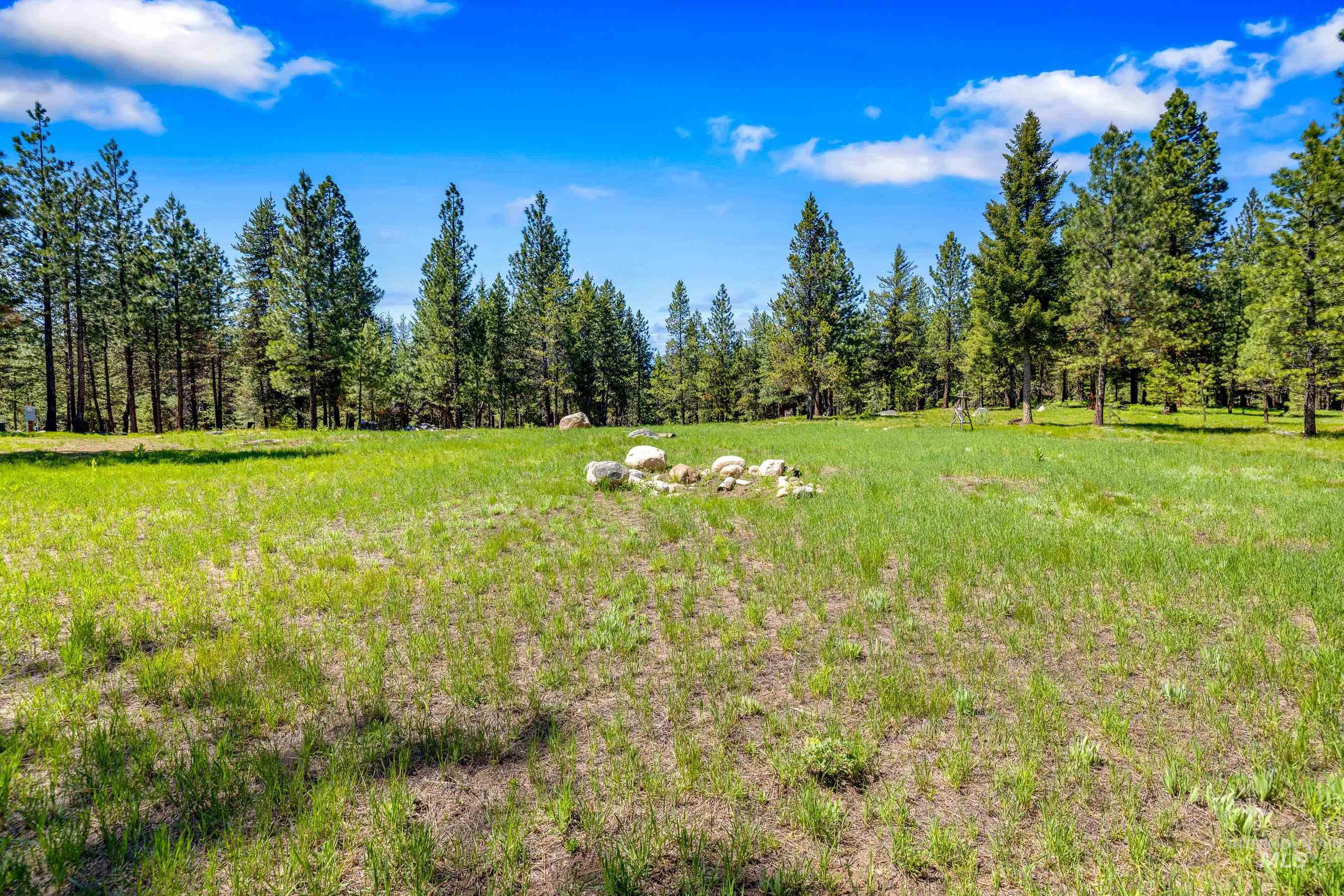 View of yard featuring a view of countryside