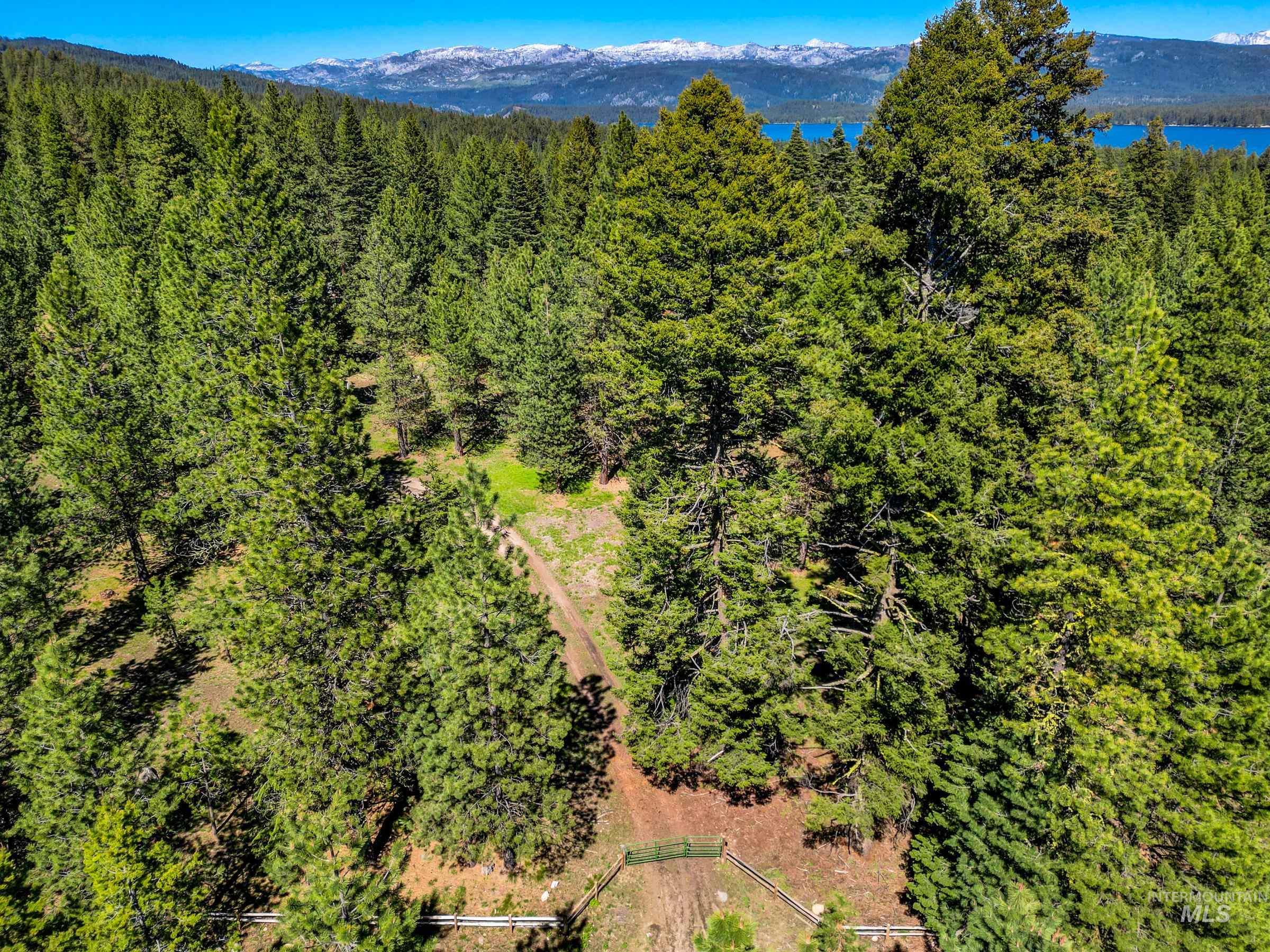 Aerial view of mountains