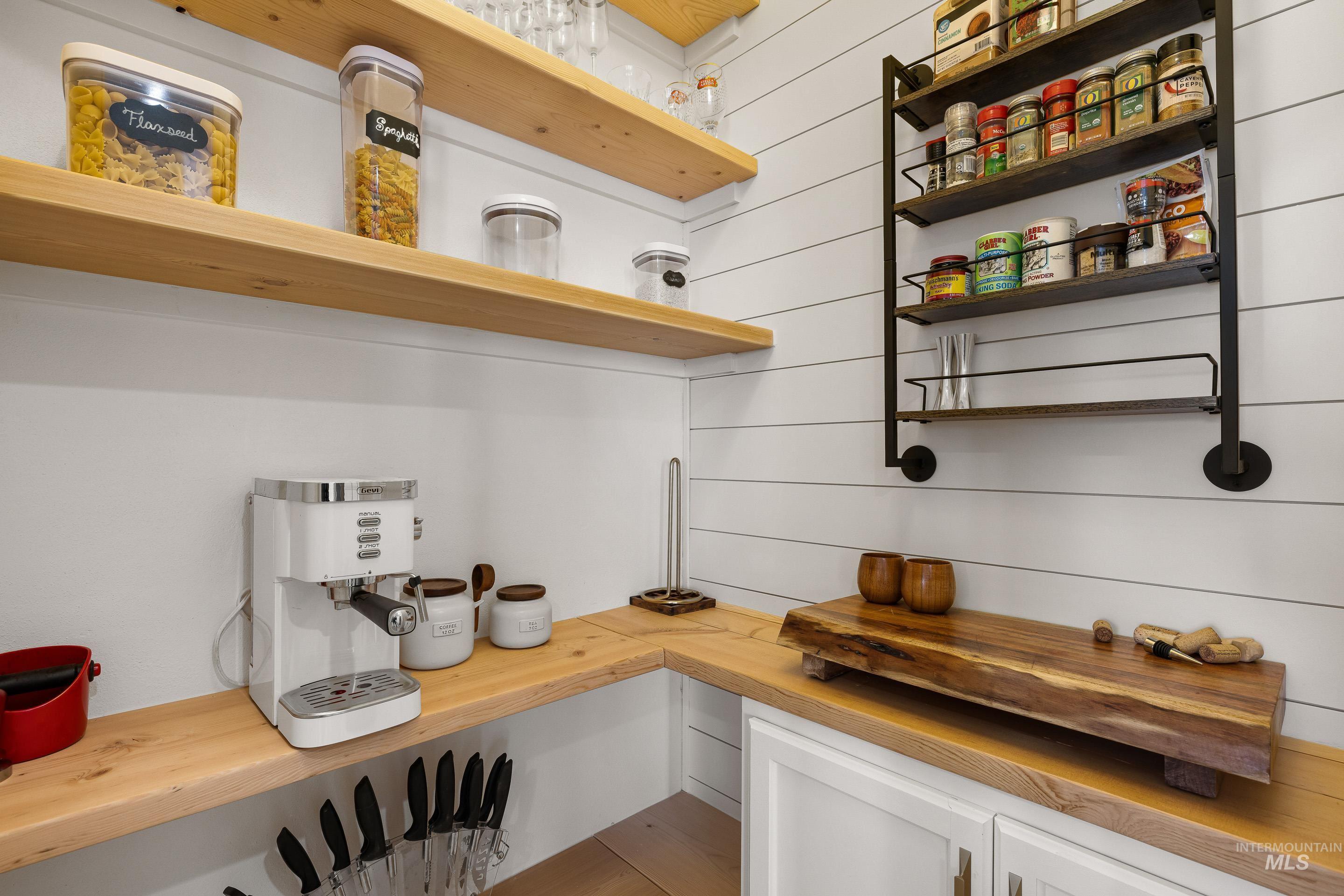 View of storage area