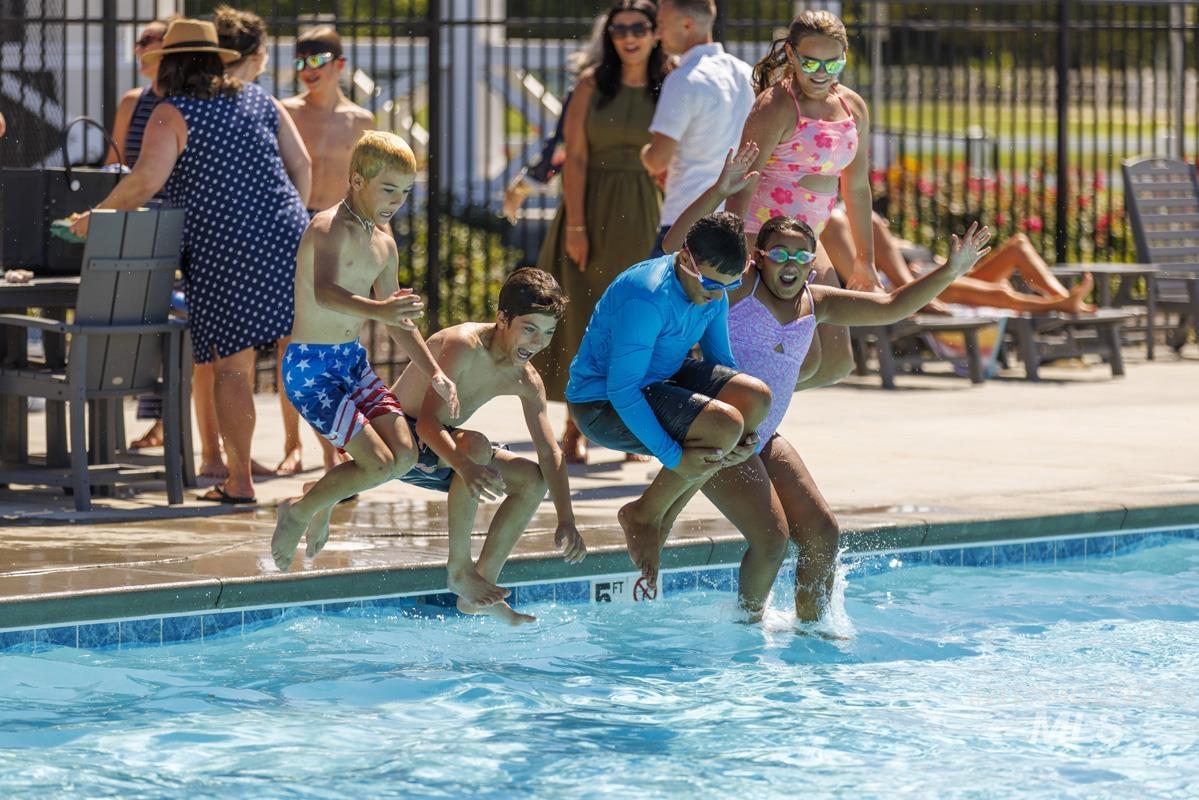 View of swimming pool