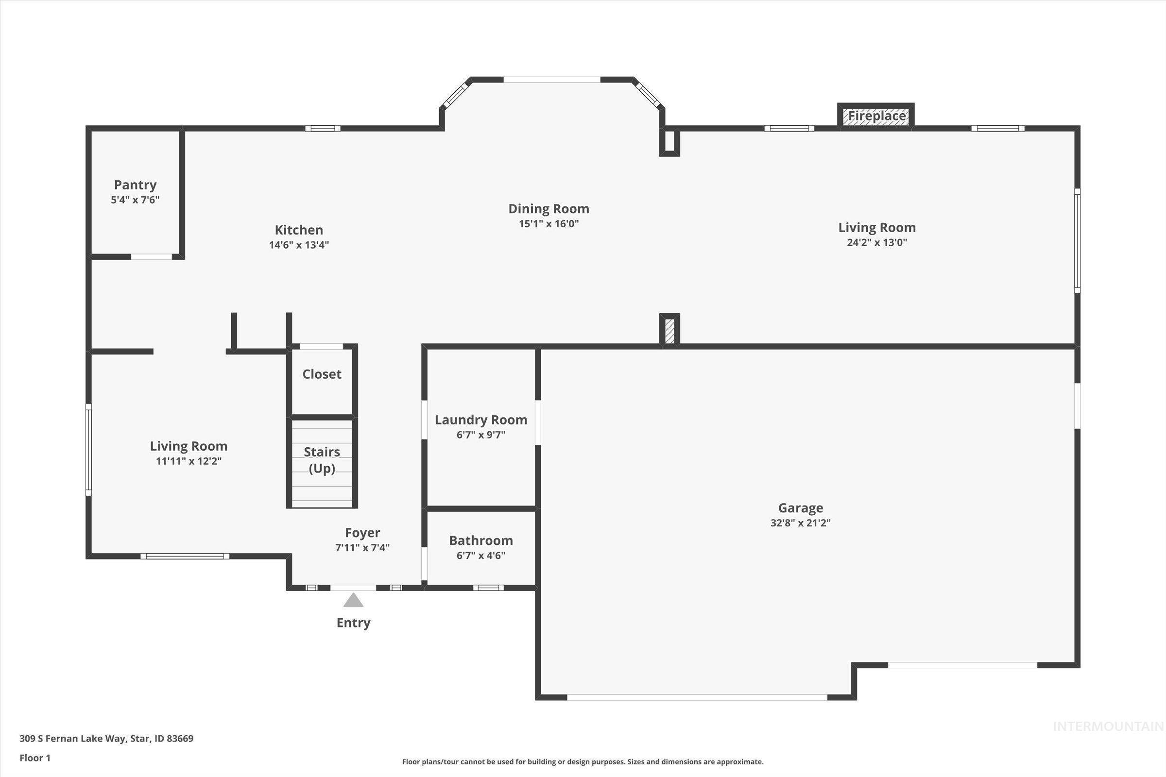 View of home floor plan