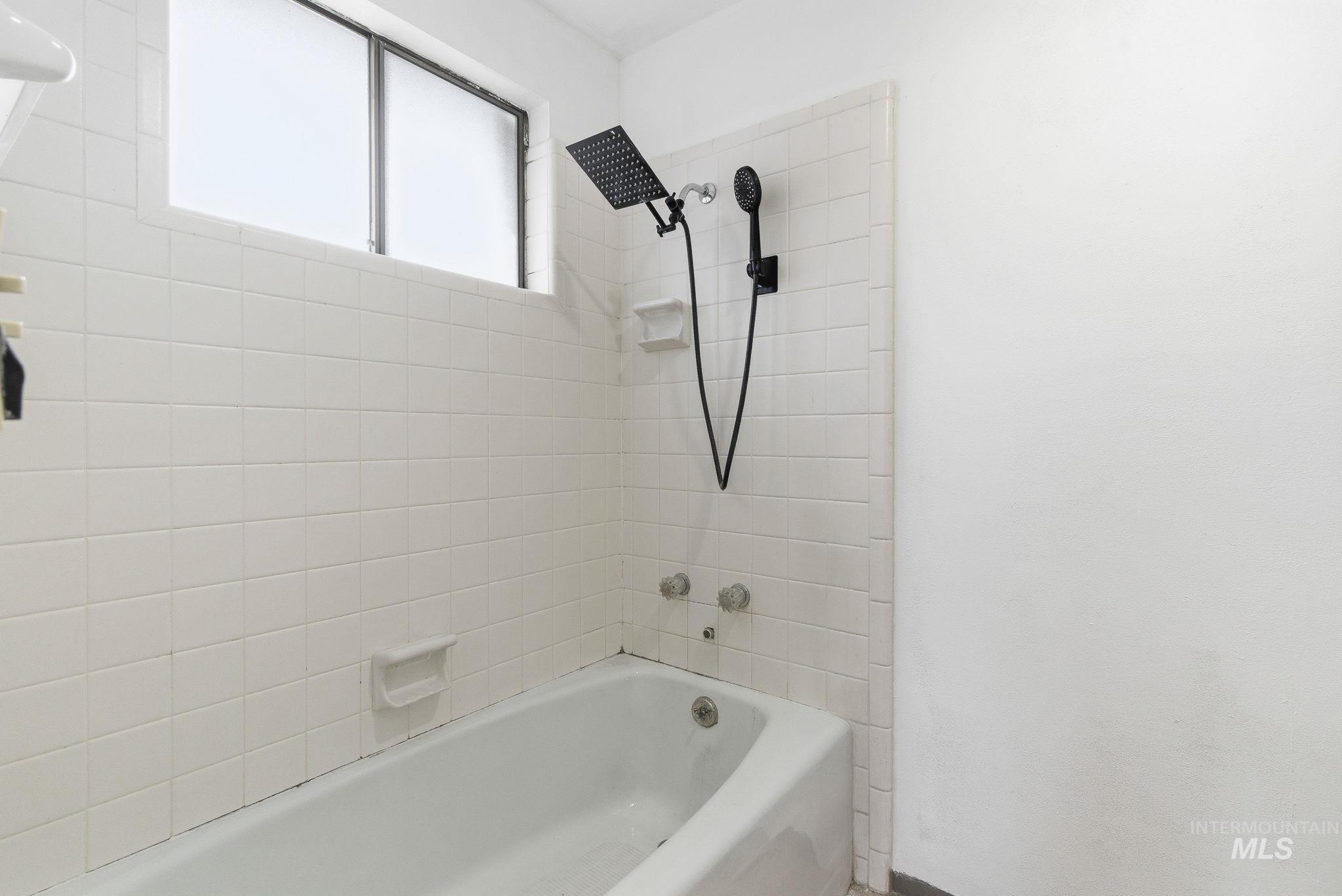 Bathroom with  shower combination