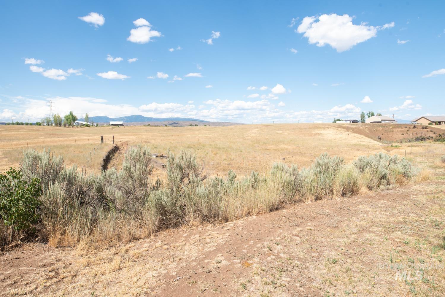 View of local wilderness with rural landscape and a mountain backdrop