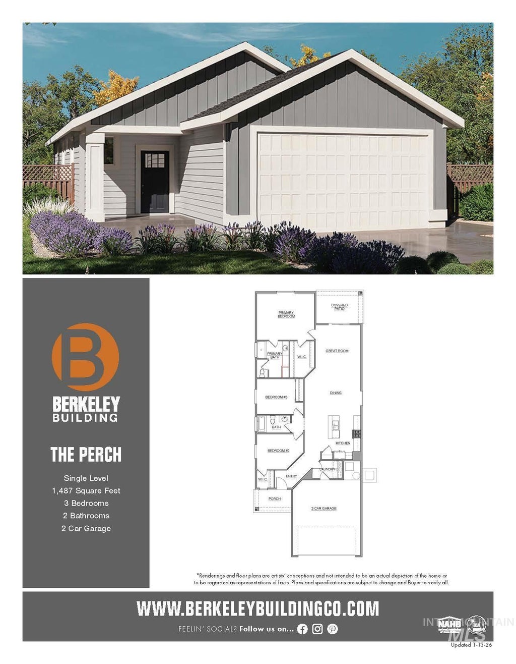 Photo of 3412 Helios Street, Caldwell, ID 83605 (MLS # 99003351)