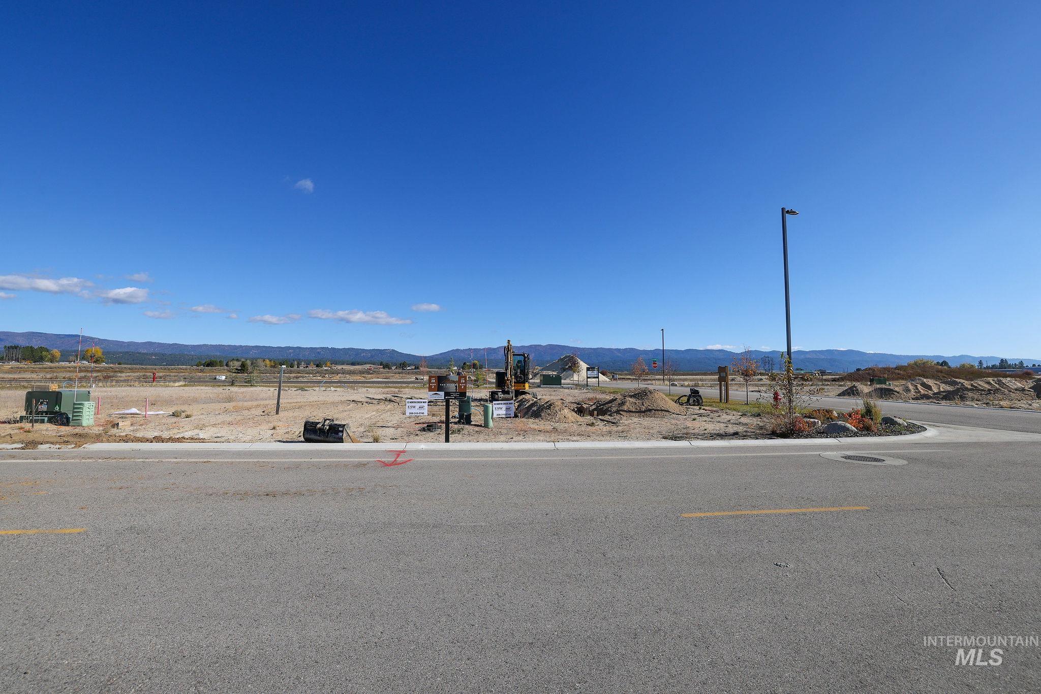 View of mountain background