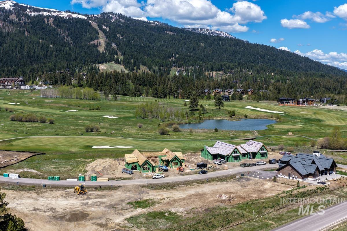 New construction homesites with golf course frontage and mountain scenery