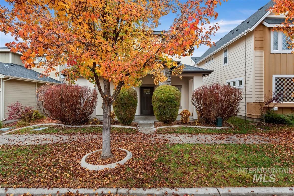 View of property hidden behind natural elements