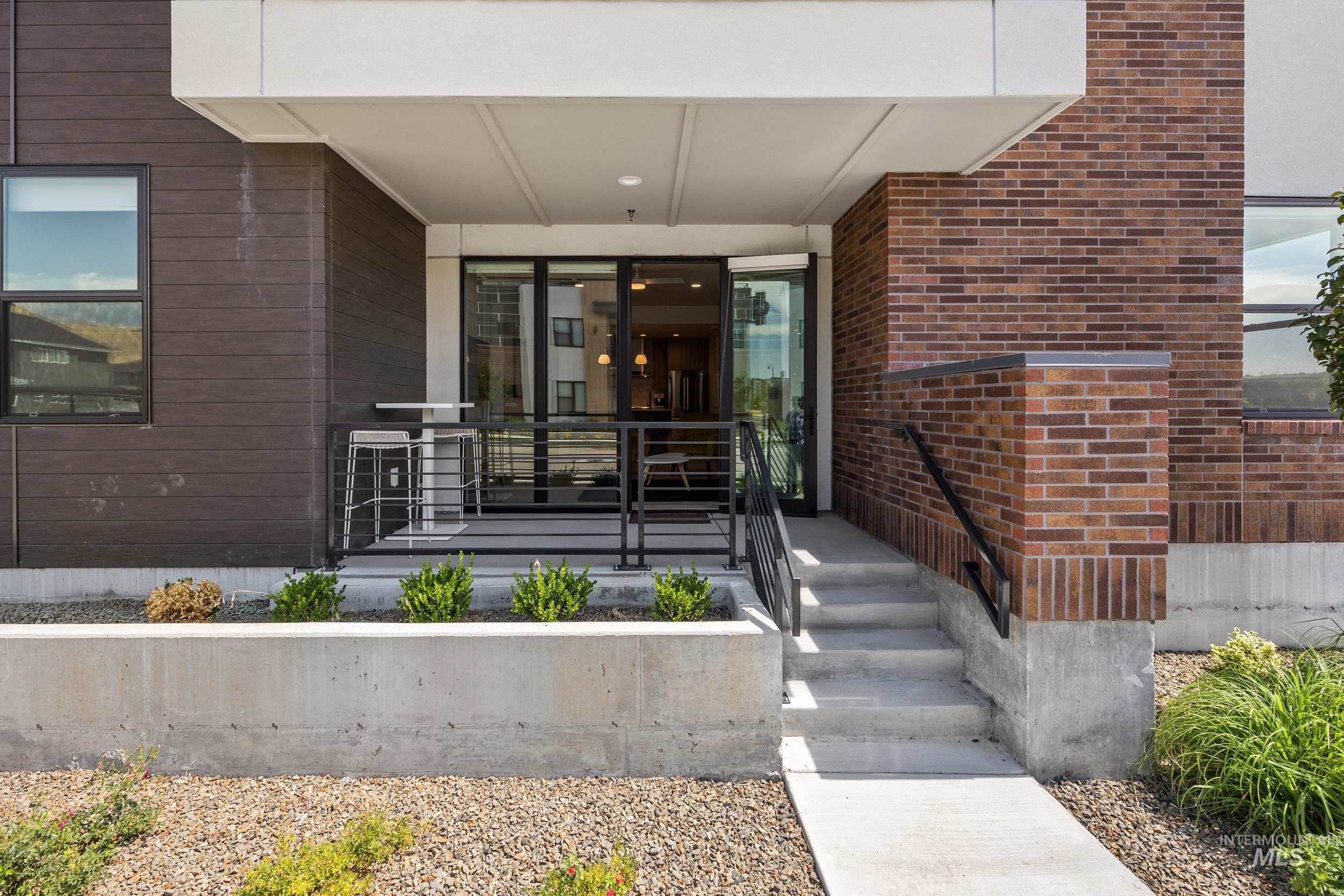 Entrance to property with covered porch
