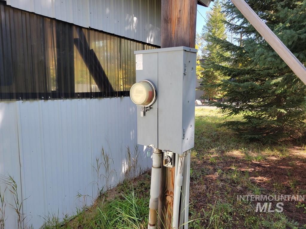 Exterior view of electric panel