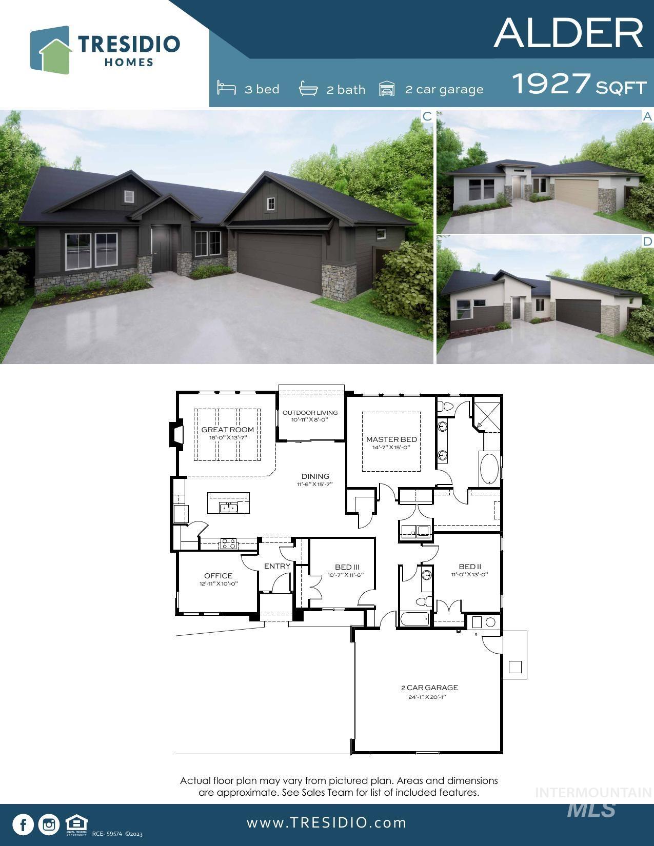 View of home floor plan