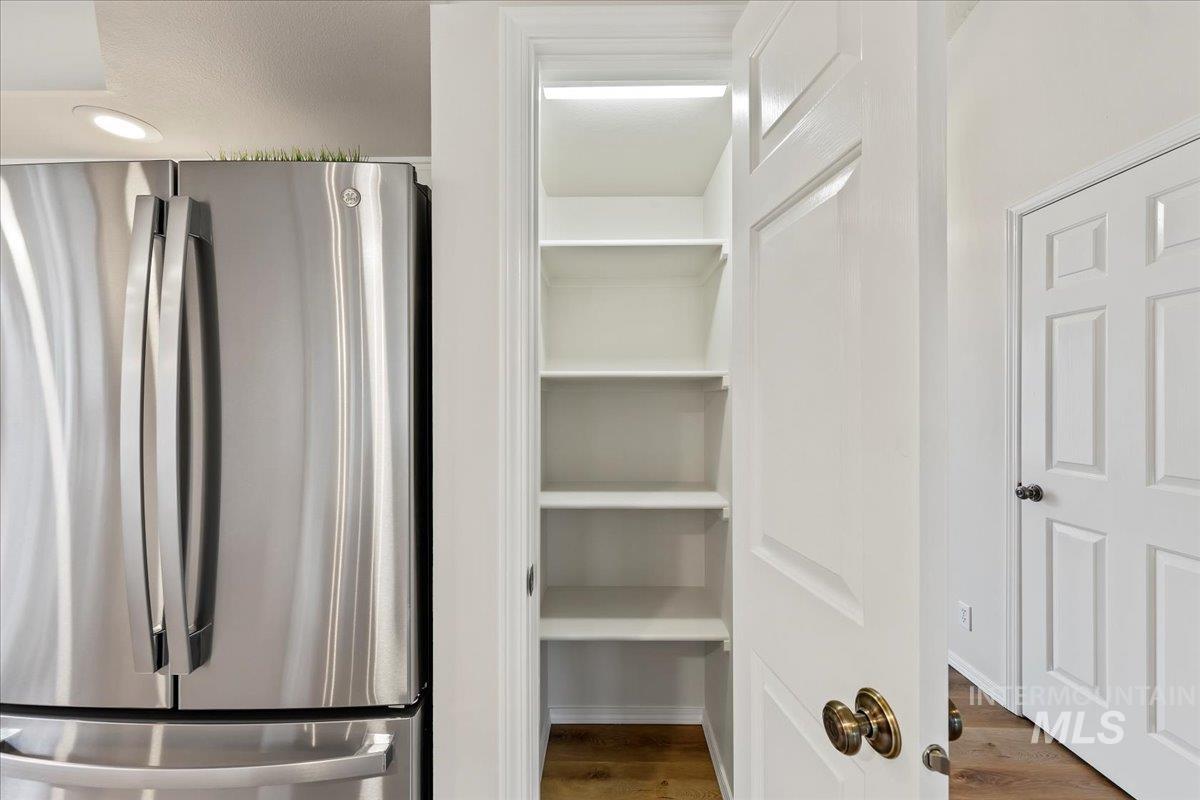 Spacious Pantry Closet!