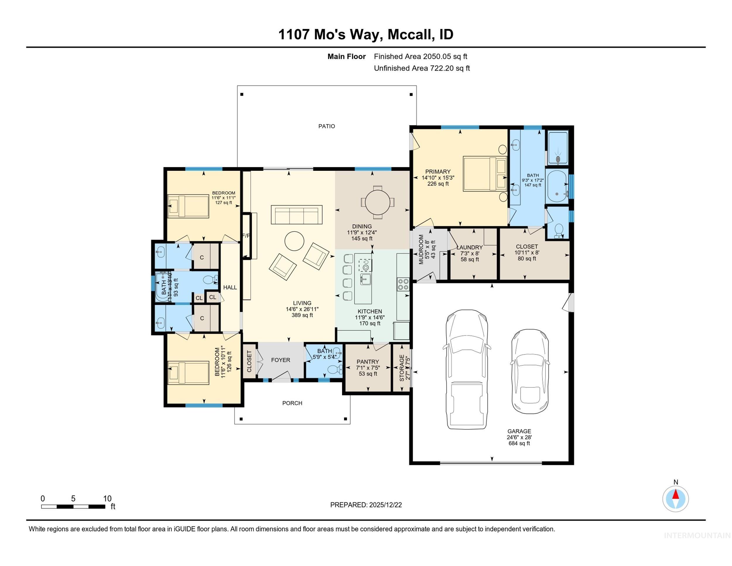 View of room layout