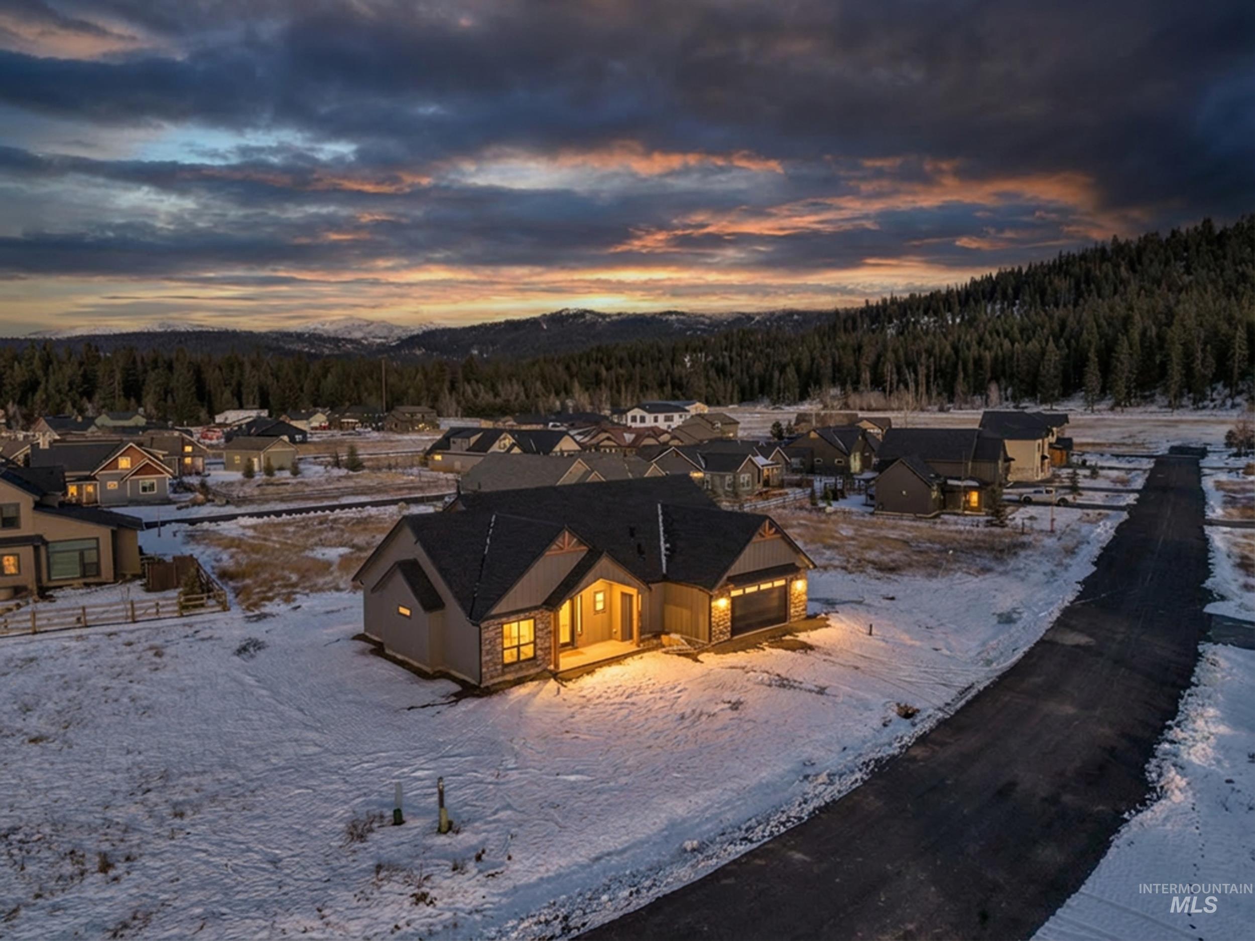 View of front of home featuring a residential view
