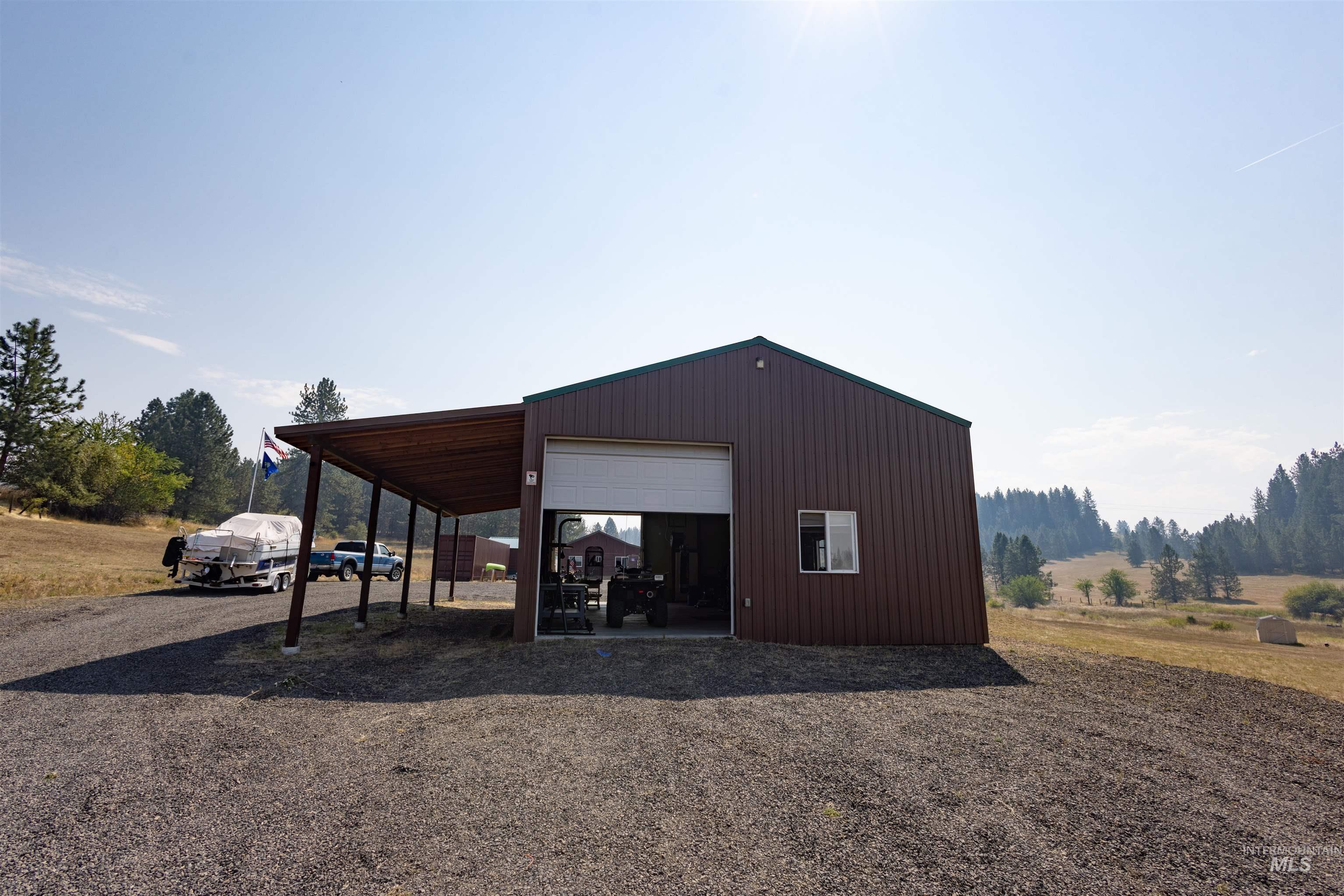 View of outdoor structure