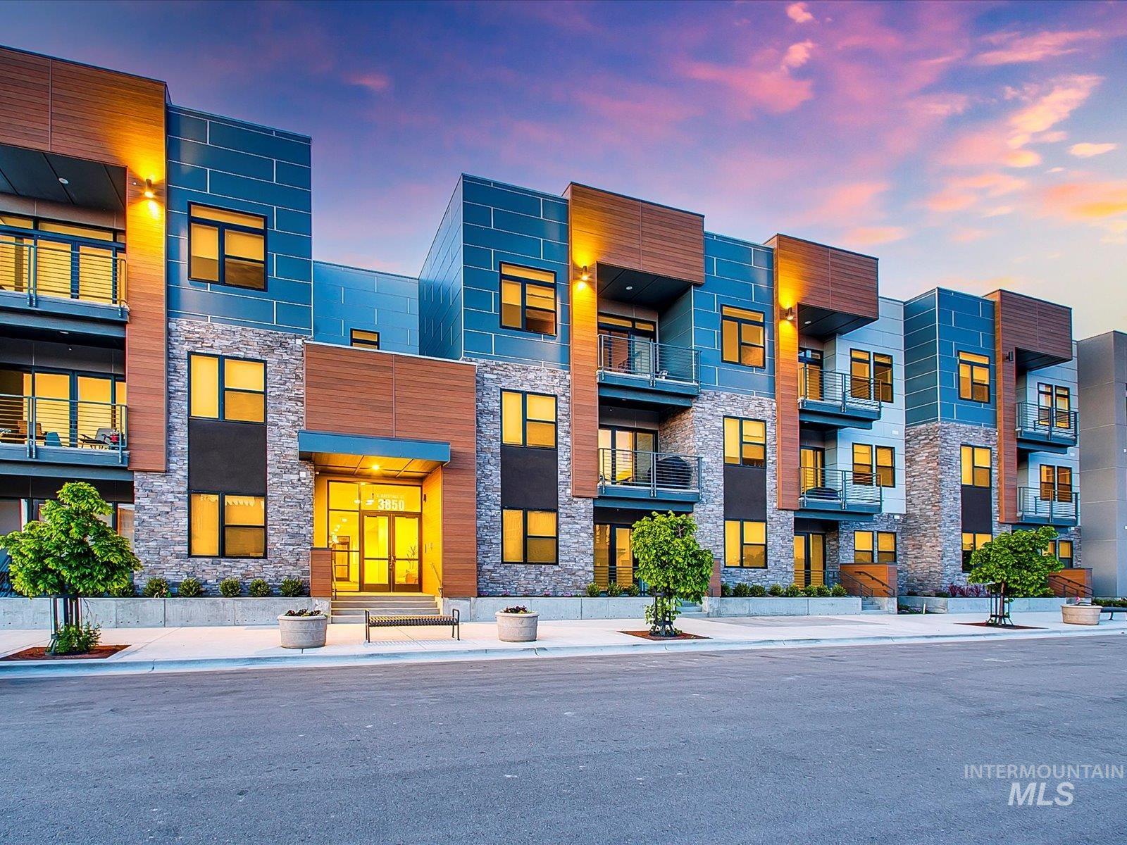 View of front of home with stone siding