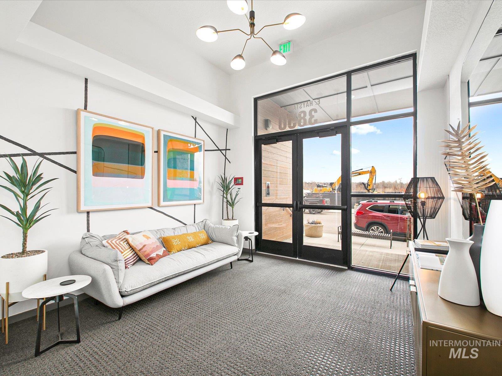 View of community lobby