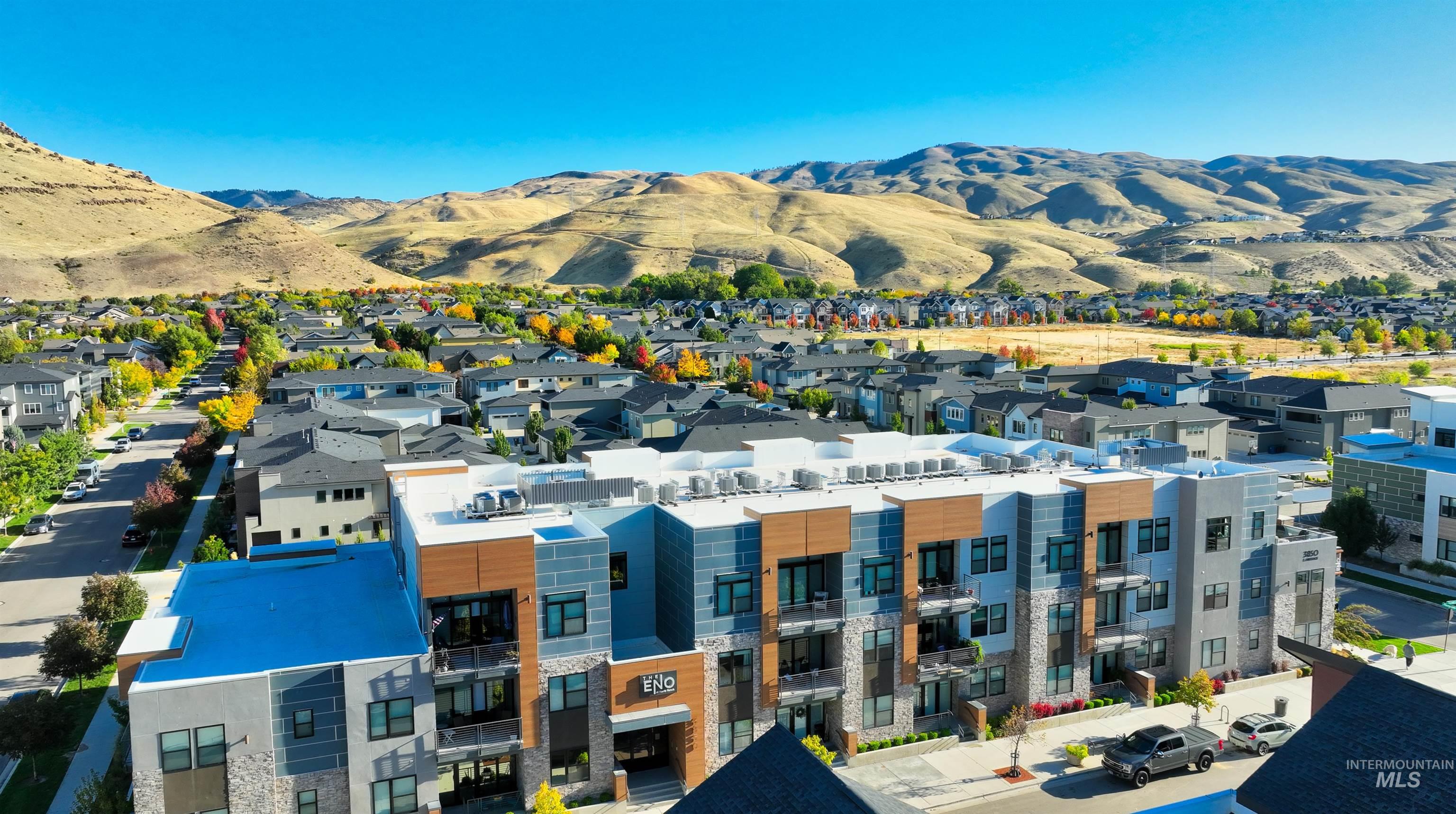 View of mountain backdrop