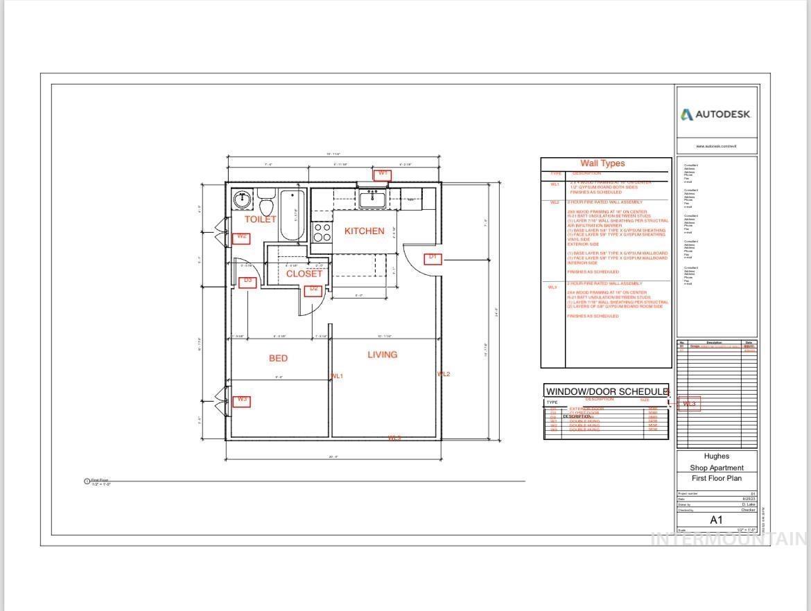 View of floor plan / room layout