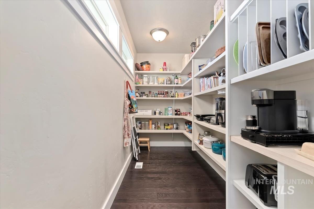 View of storage area