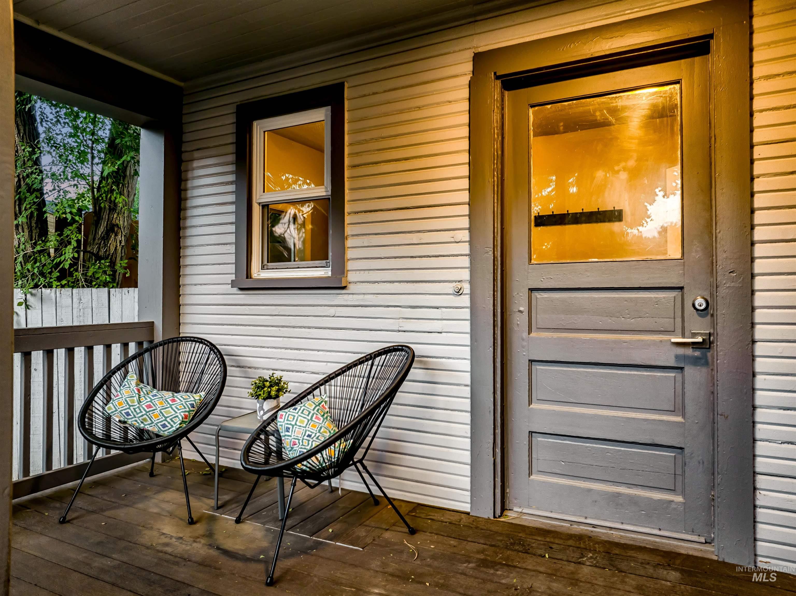 View of exterior entry