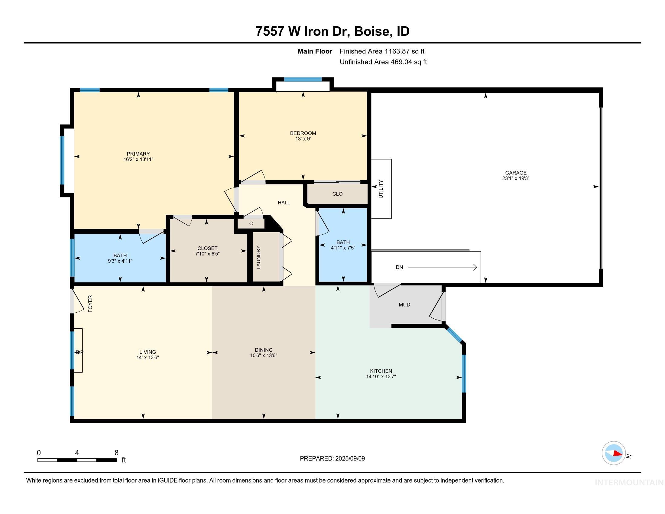 View of home floor plan
