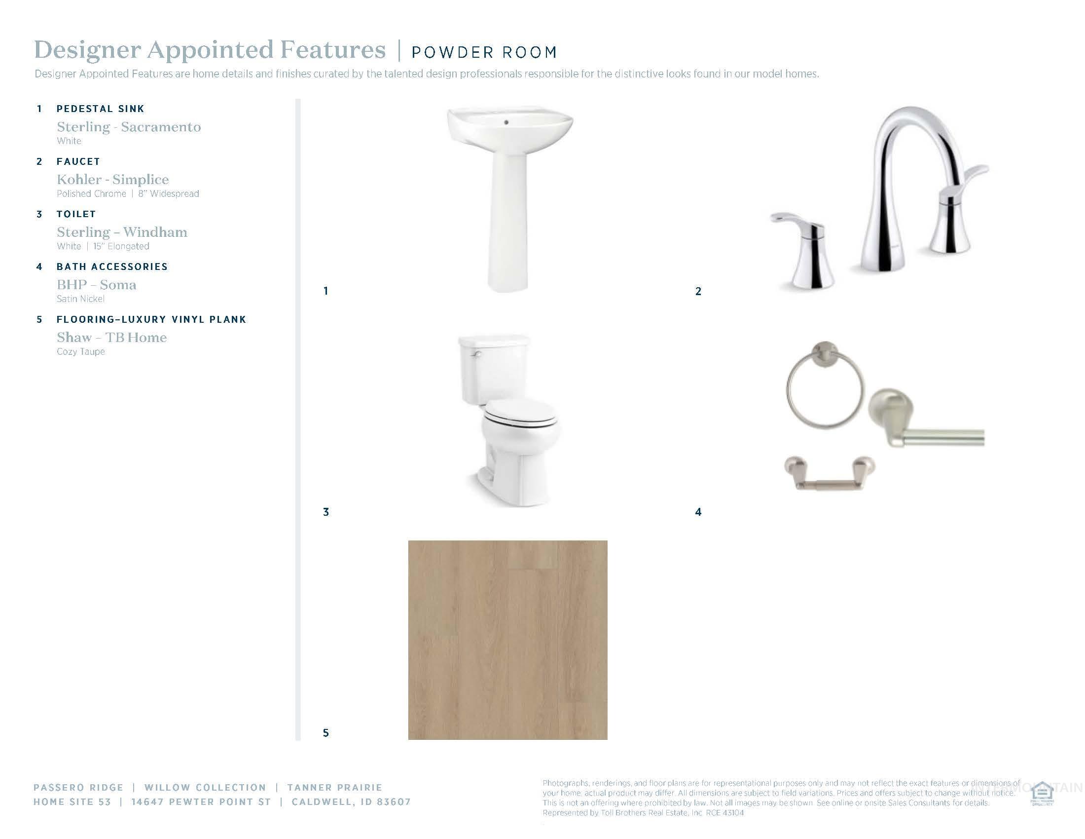 View of a document with a collage of images