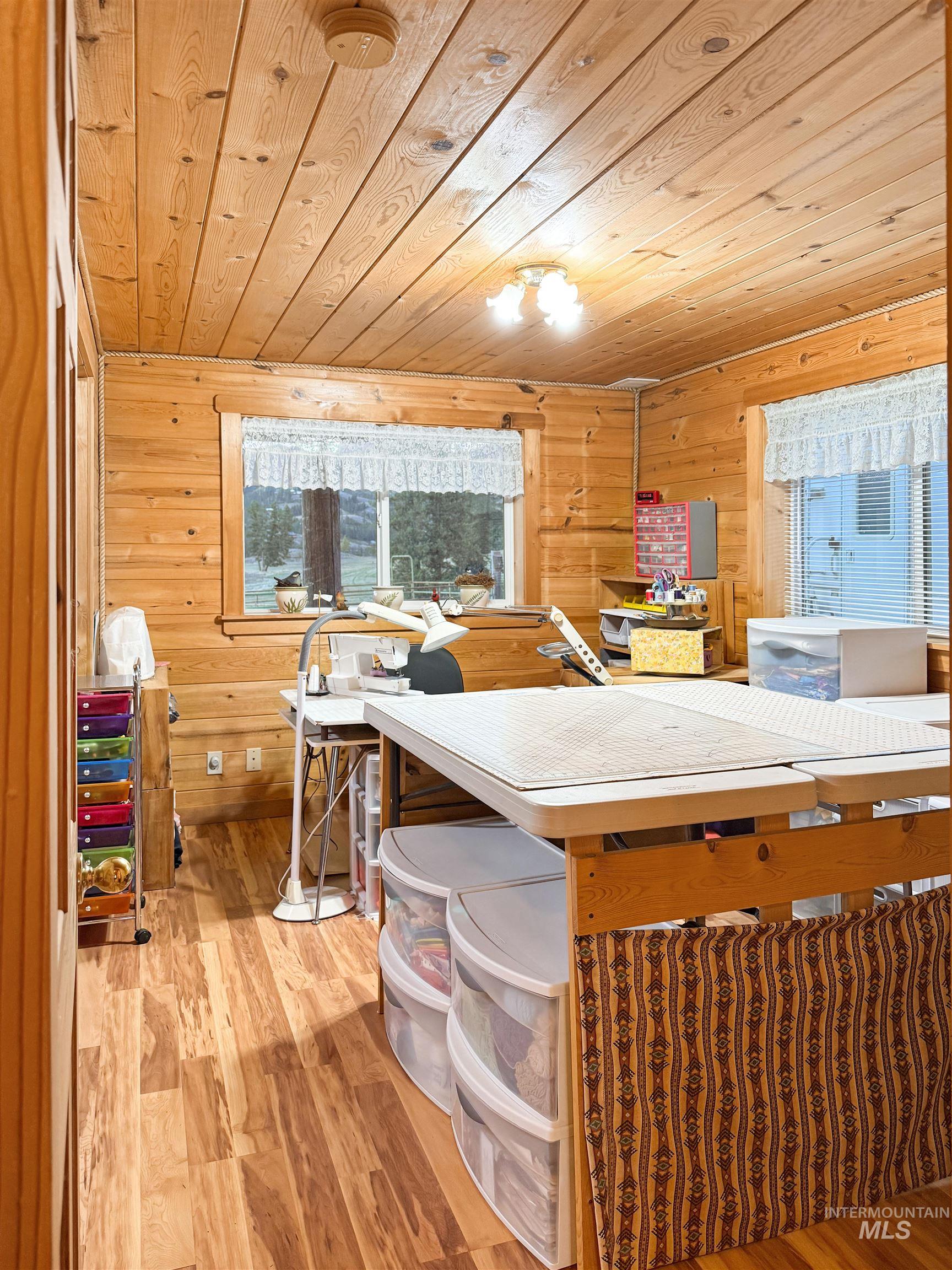 View of storage room