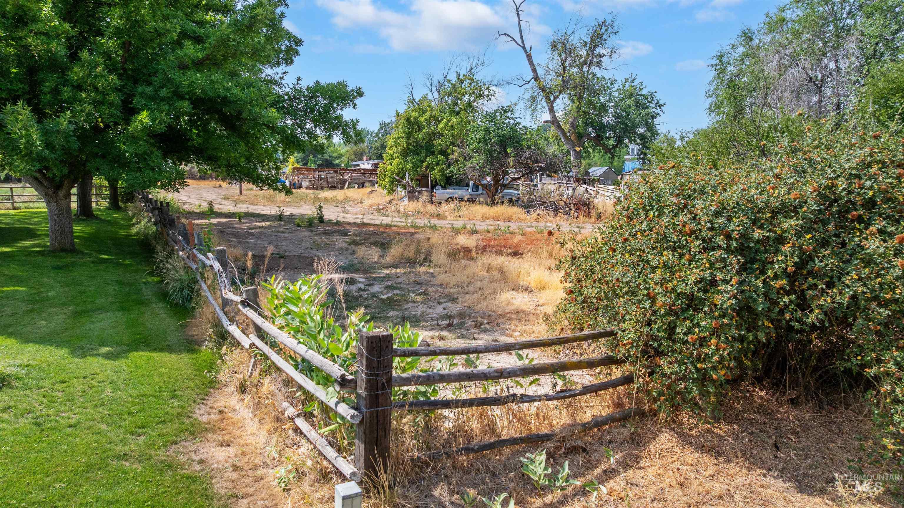 View of yard featuring a view of rural / pastoral area