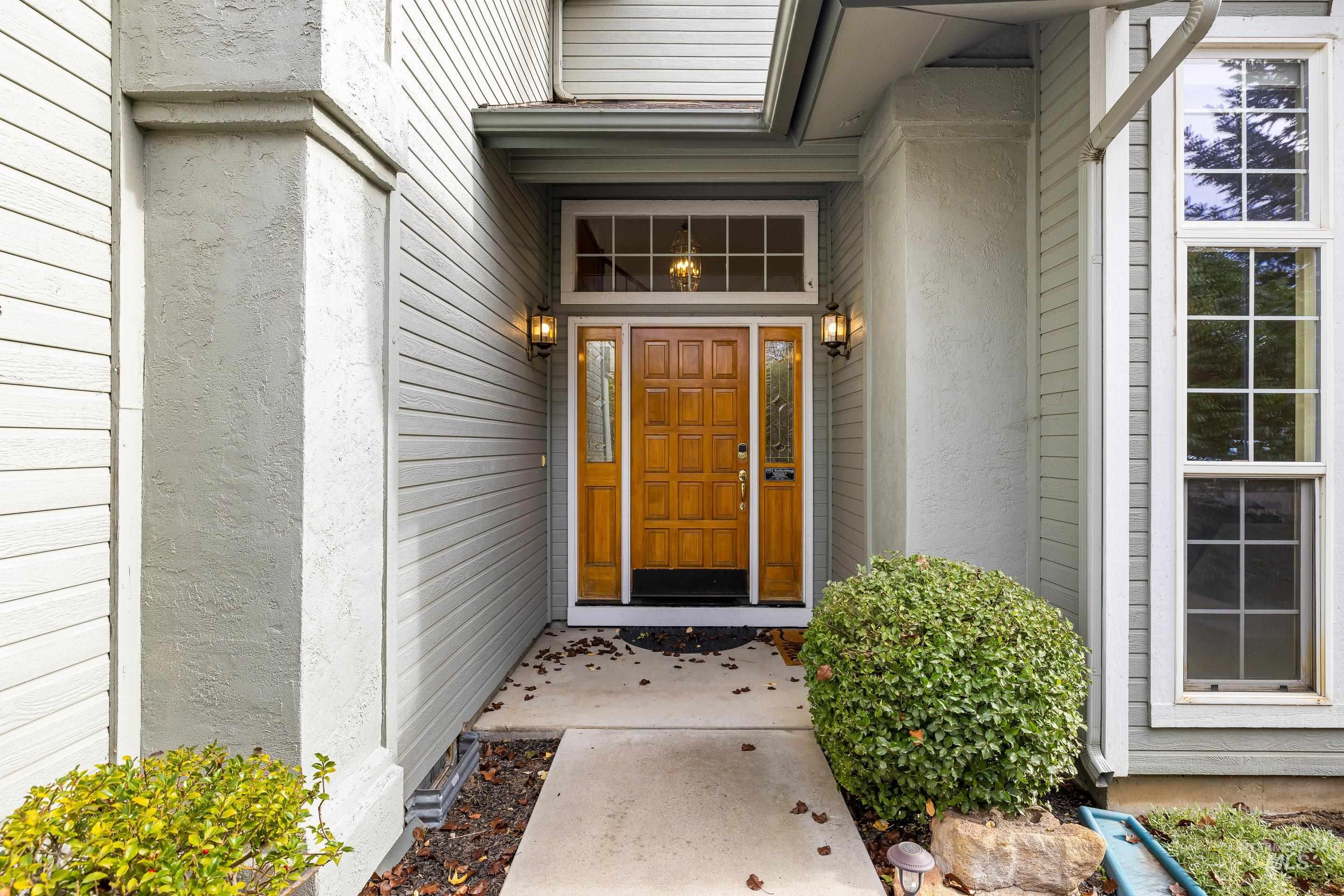 View of exterior entry