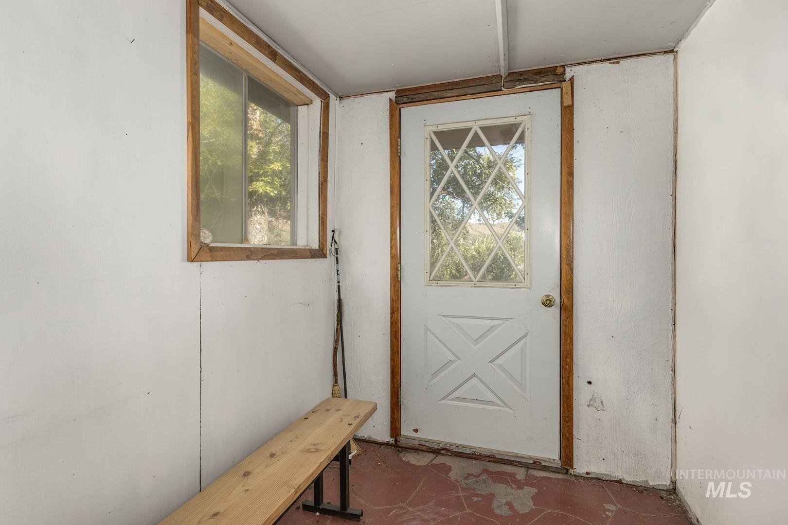 View of doorway to outside