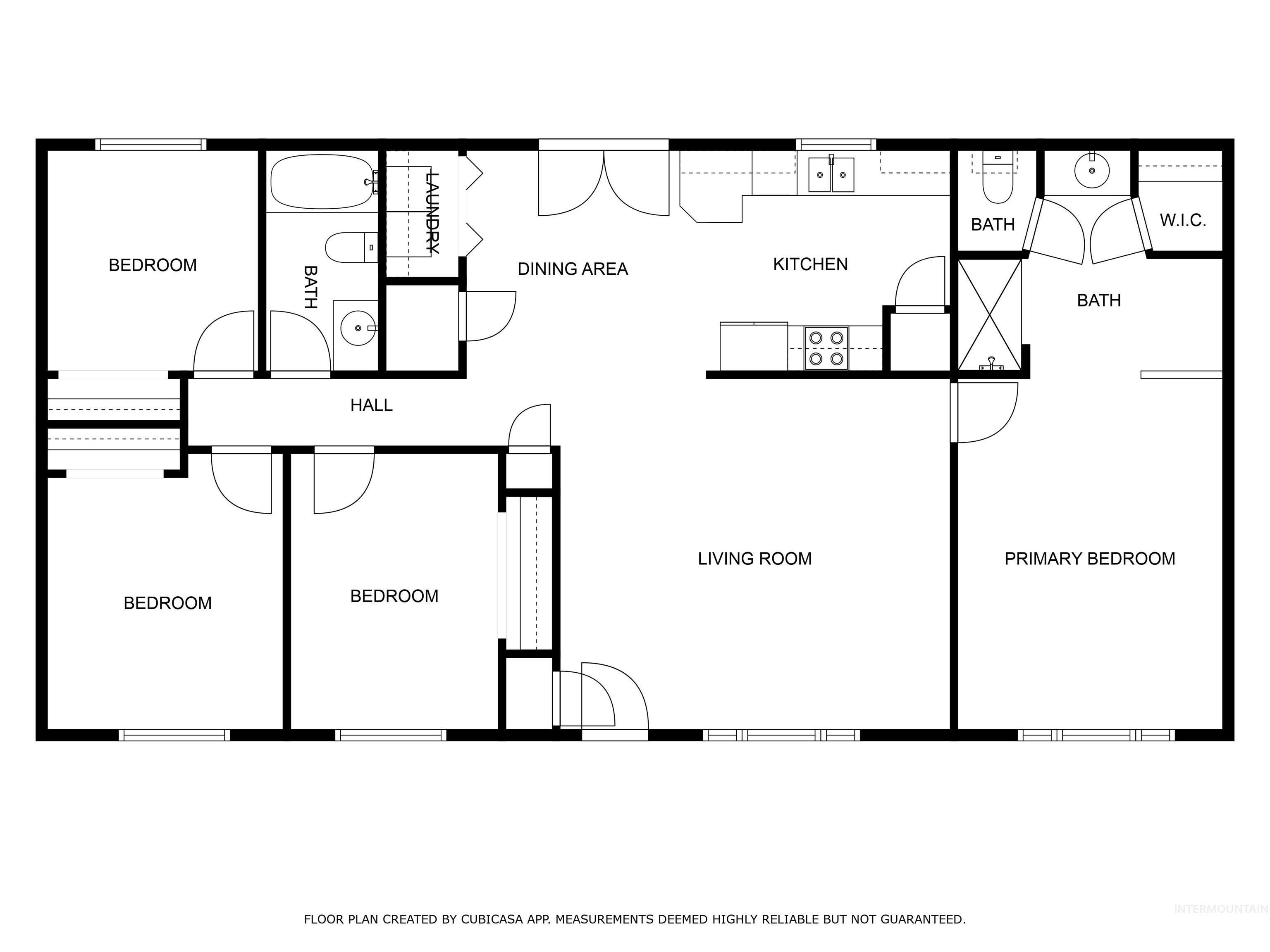 View of home floor plan