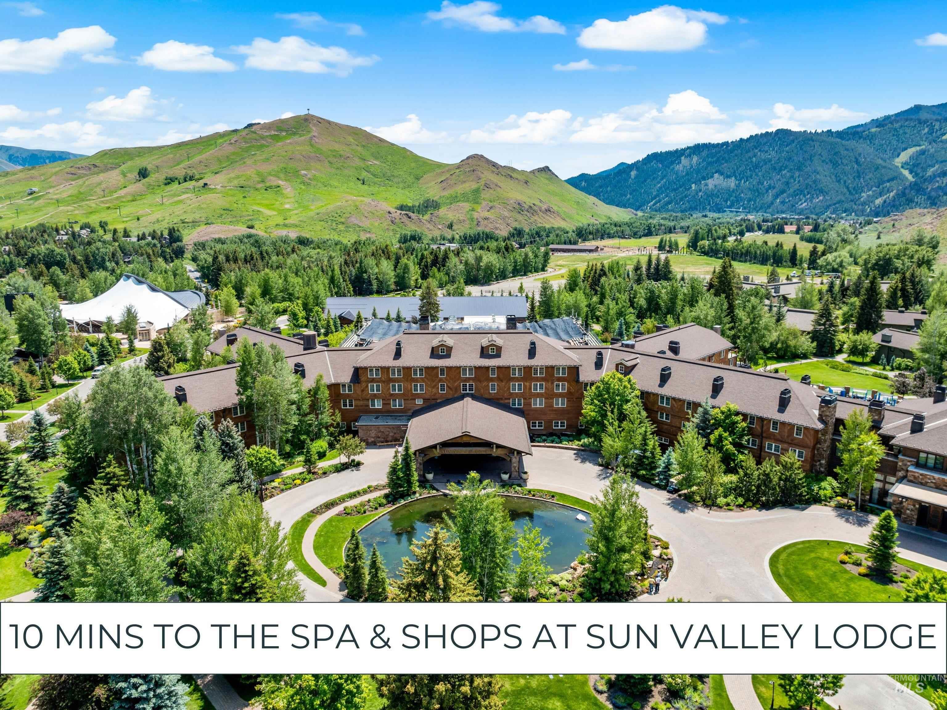 View of mountain backdrop