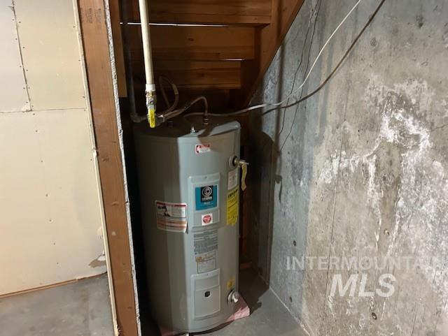 Utilities with electric water heater