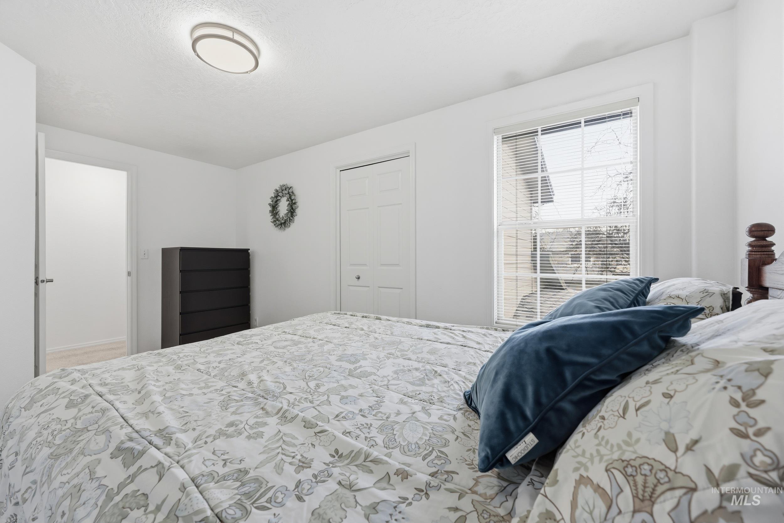 Bedroom with a closet