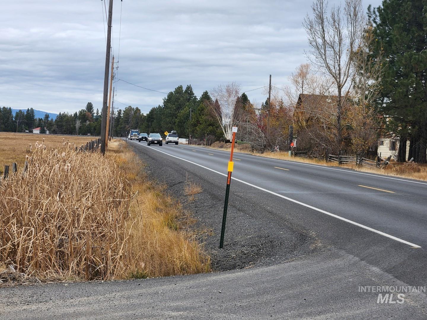 View of asphalt road